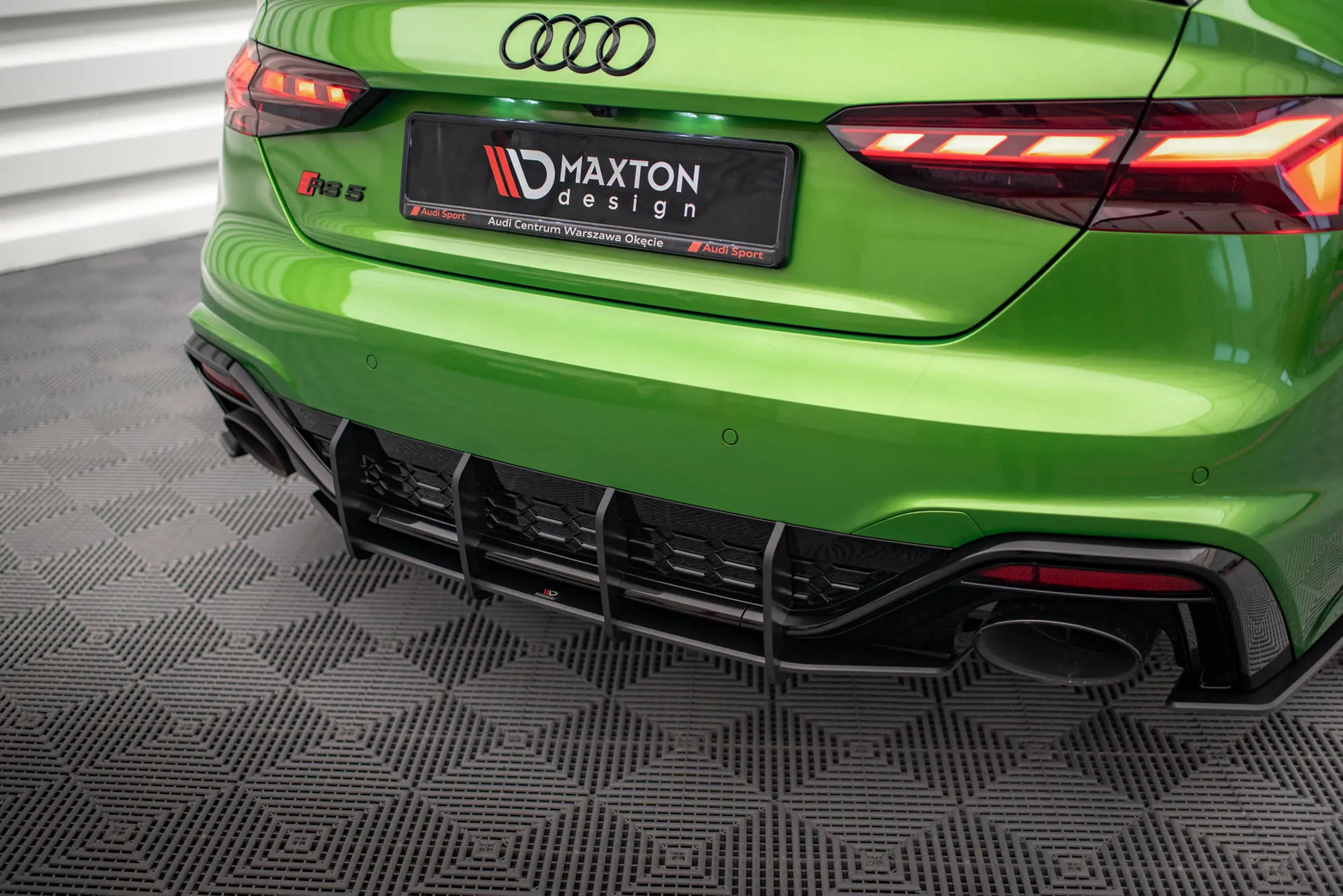 Diffuser Audi RS5 (F5) Facelift 2019 -> | Street Pro Black Edition – bilde 4