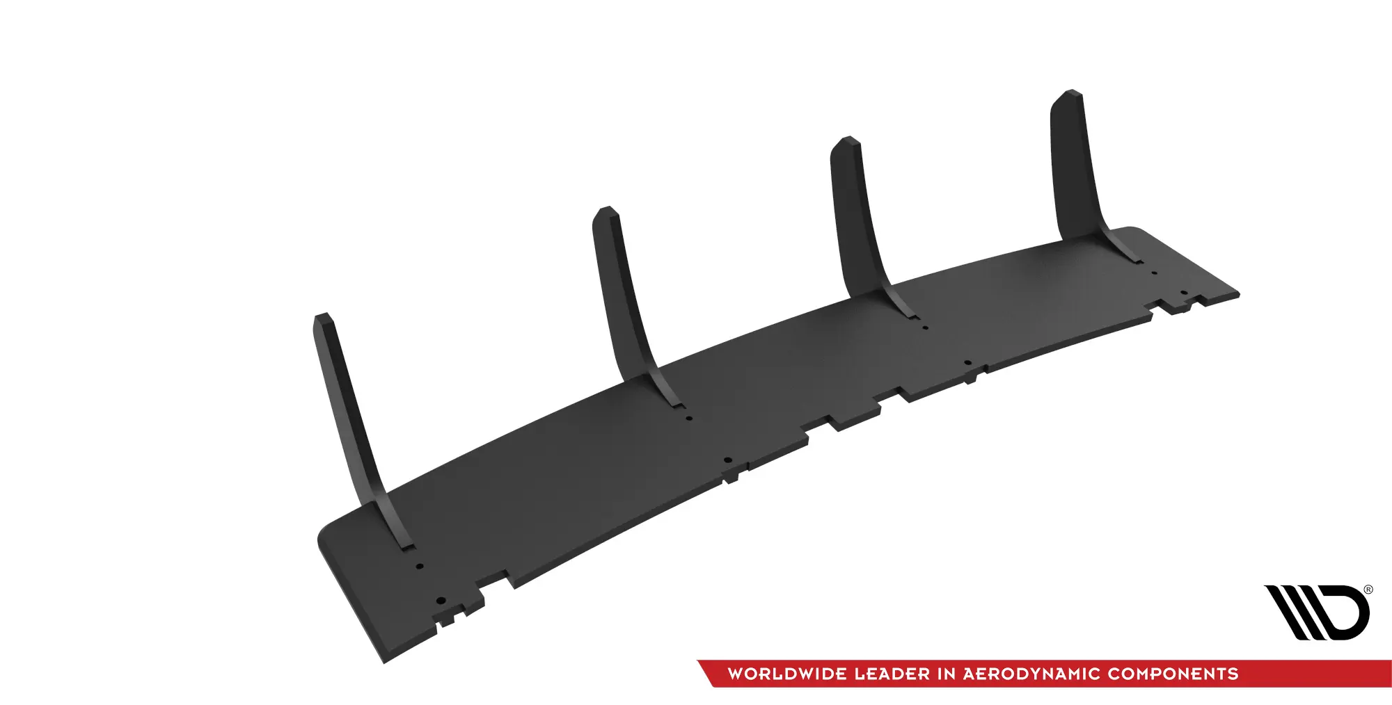 Diffuser Audi RS6 (C6) Avant 2007 - 2010 | Street Pro Black Edition – bilde 6