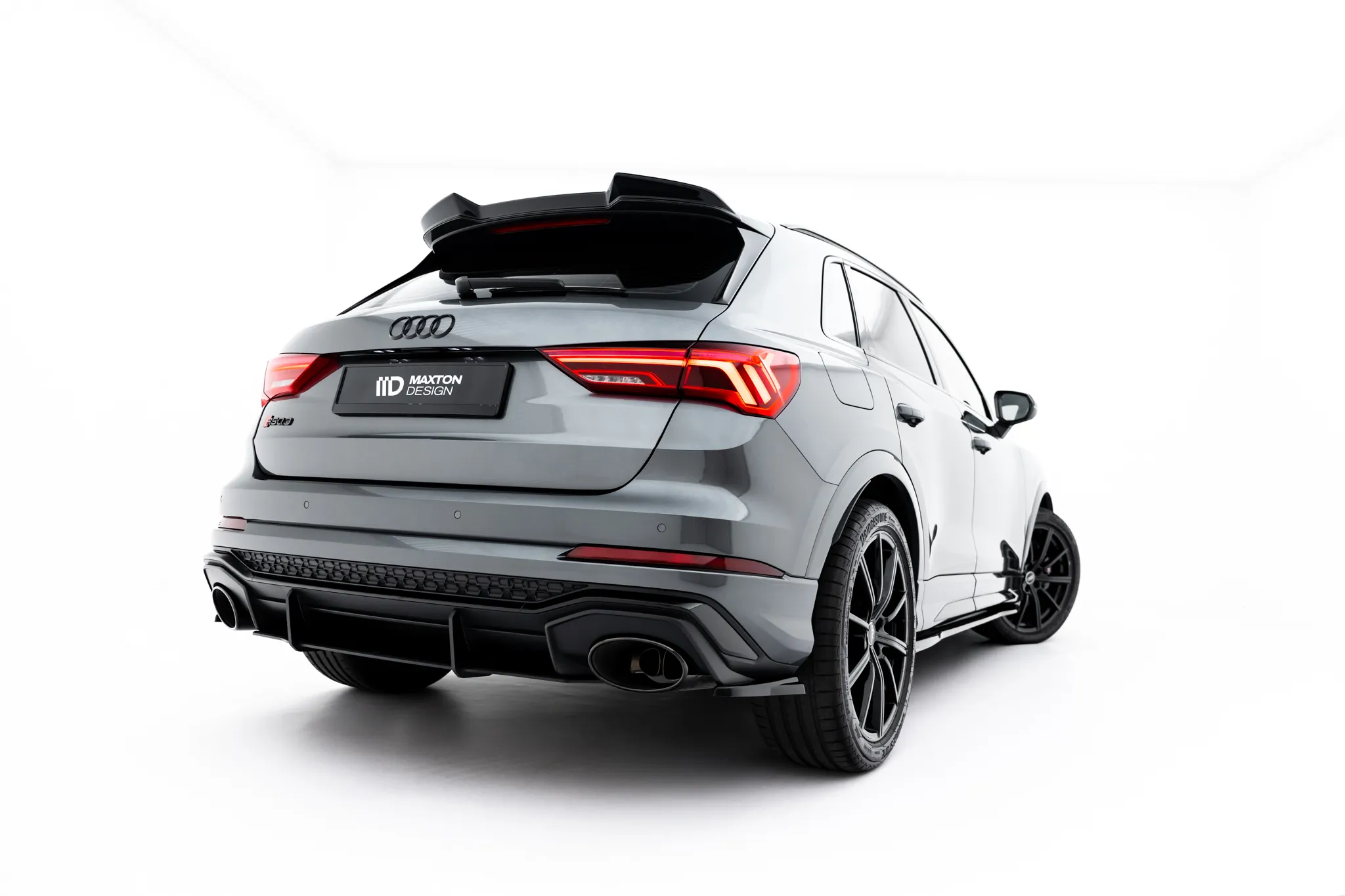 Diffuser Audi RSQ3 (F3) 2018-2026 | Street Pro Black Edition