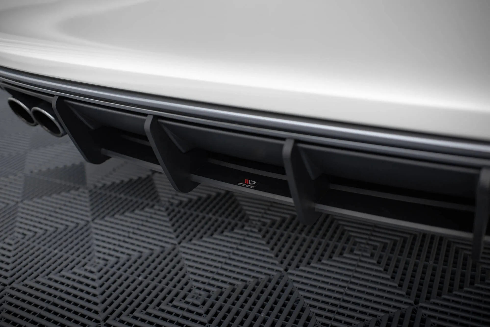 Diffuser Audi S3 (8V) 2013 - 2016 / Audi S3 (8V) Sportback 2013 - 2016 | Street Pro Black Edition – bilde 2