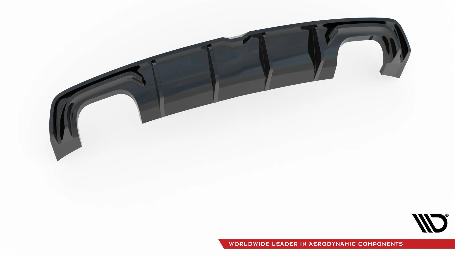 Diffuser Audi S3 / A3 S-Line (8V) 2013 - 2016 | Glossy Black Edition – bilde 4