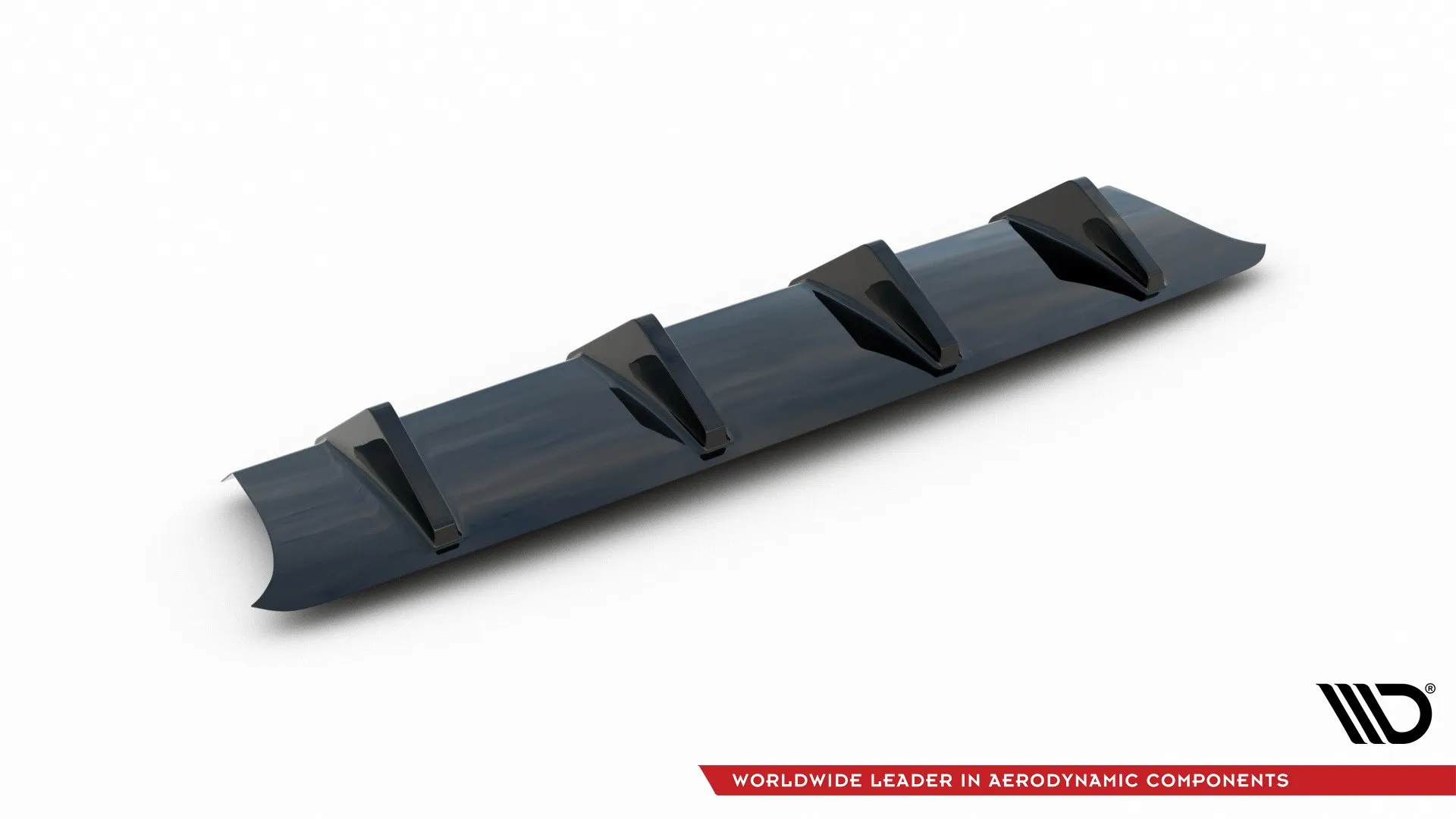 Diffuser Audi S3 / A3 S-Line (8V) Facelift 2017-2020 | Glossy Black Edition