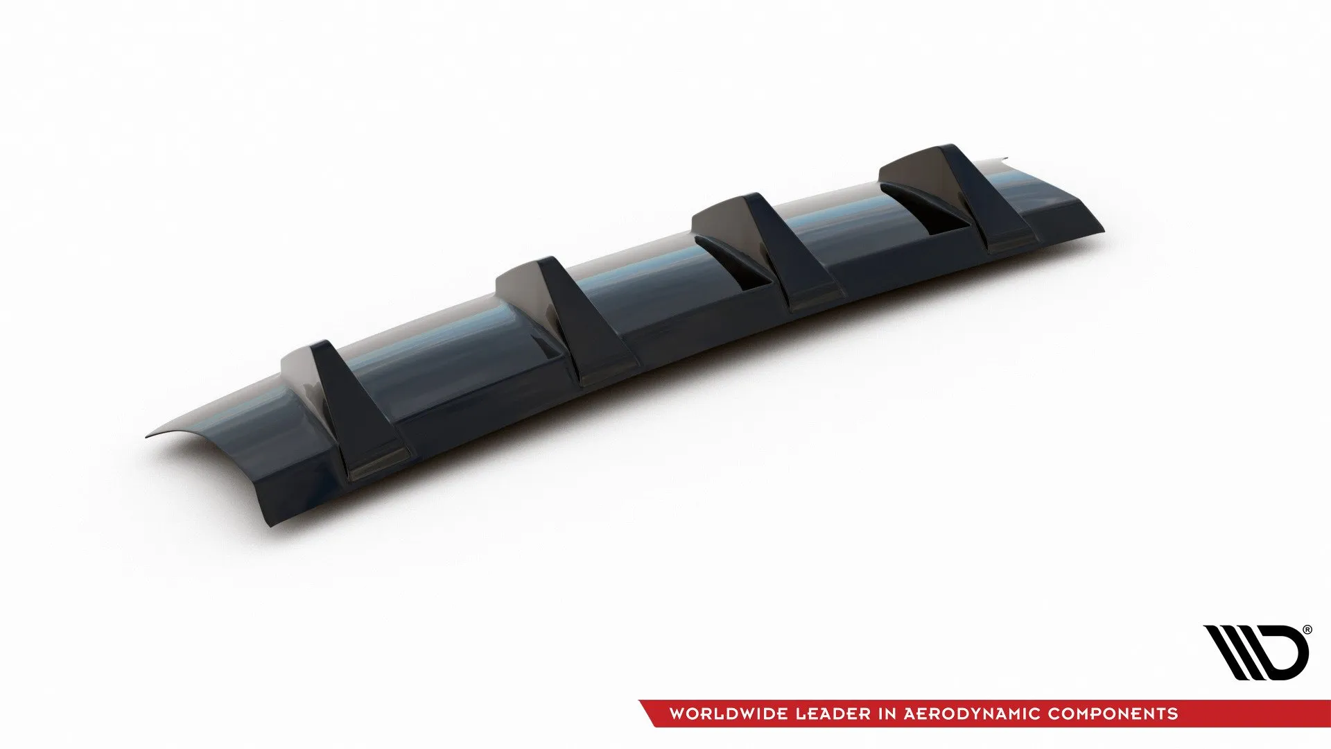 Diffuser Audi S3 / A3 S-Line (8V) Facelift 2017-2020 | Glossy Black Edition – bilde 2