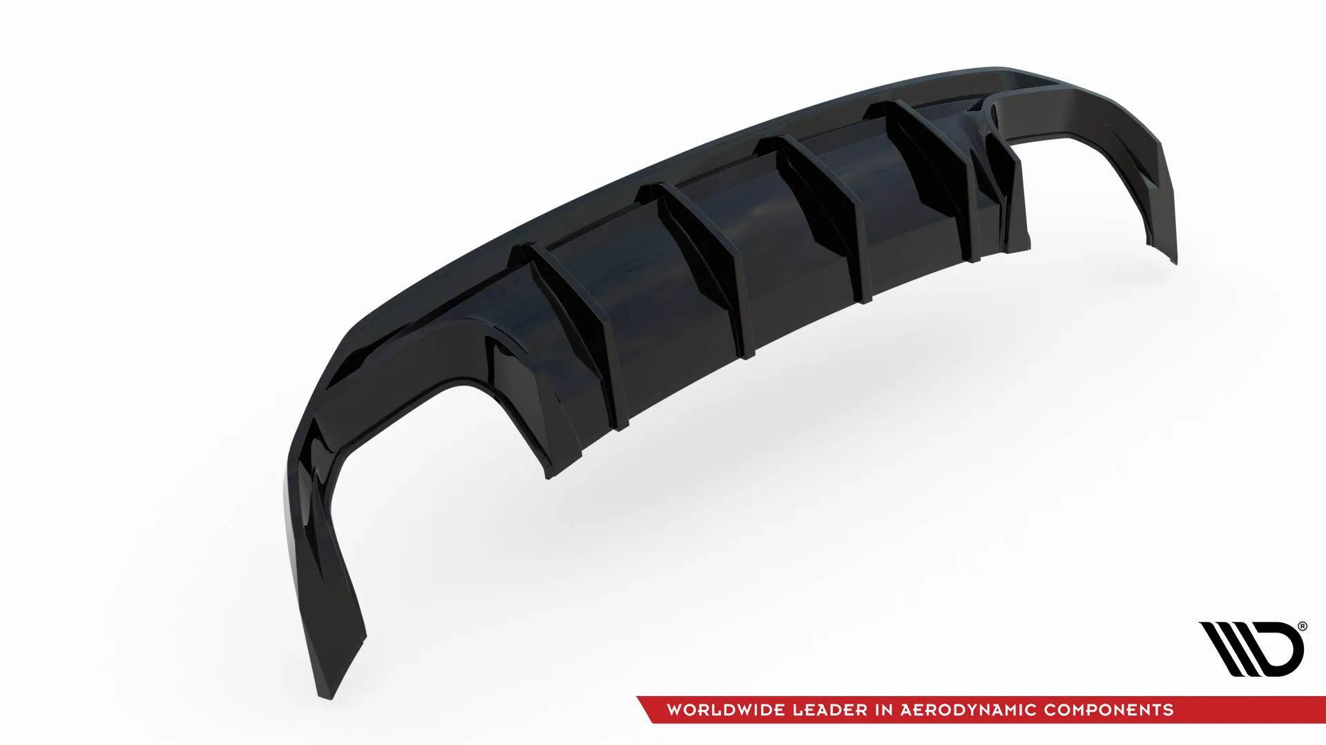 Diffuser Audi S3/ A3 S-Line (8Y) 2020 -> | Glossy Black Edition – bilde 5