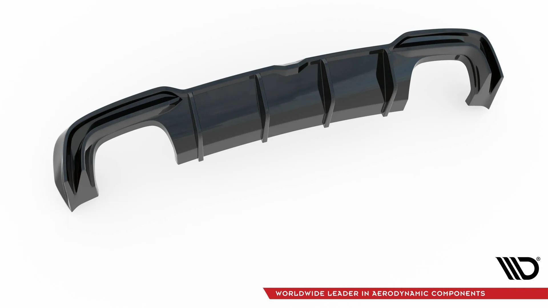 Diffuser Audi S3 S-Line 8V 2017-2020 (Facelift) | Glossy Black Edition – bilde 7