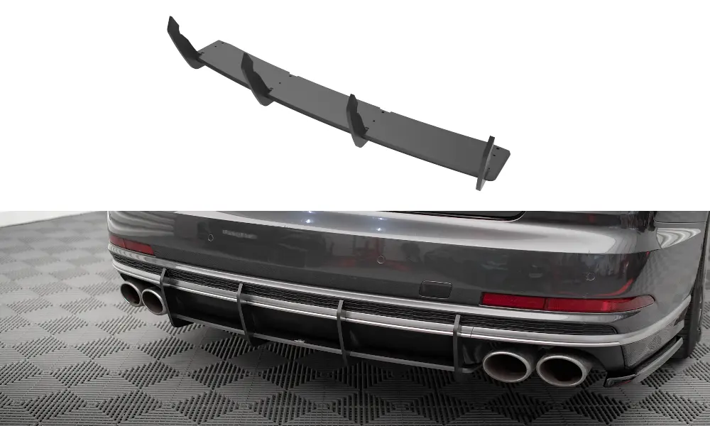 Diffuser Audi S8 (D5) 2020 - > | Street Pro Black Edition – bilde 2