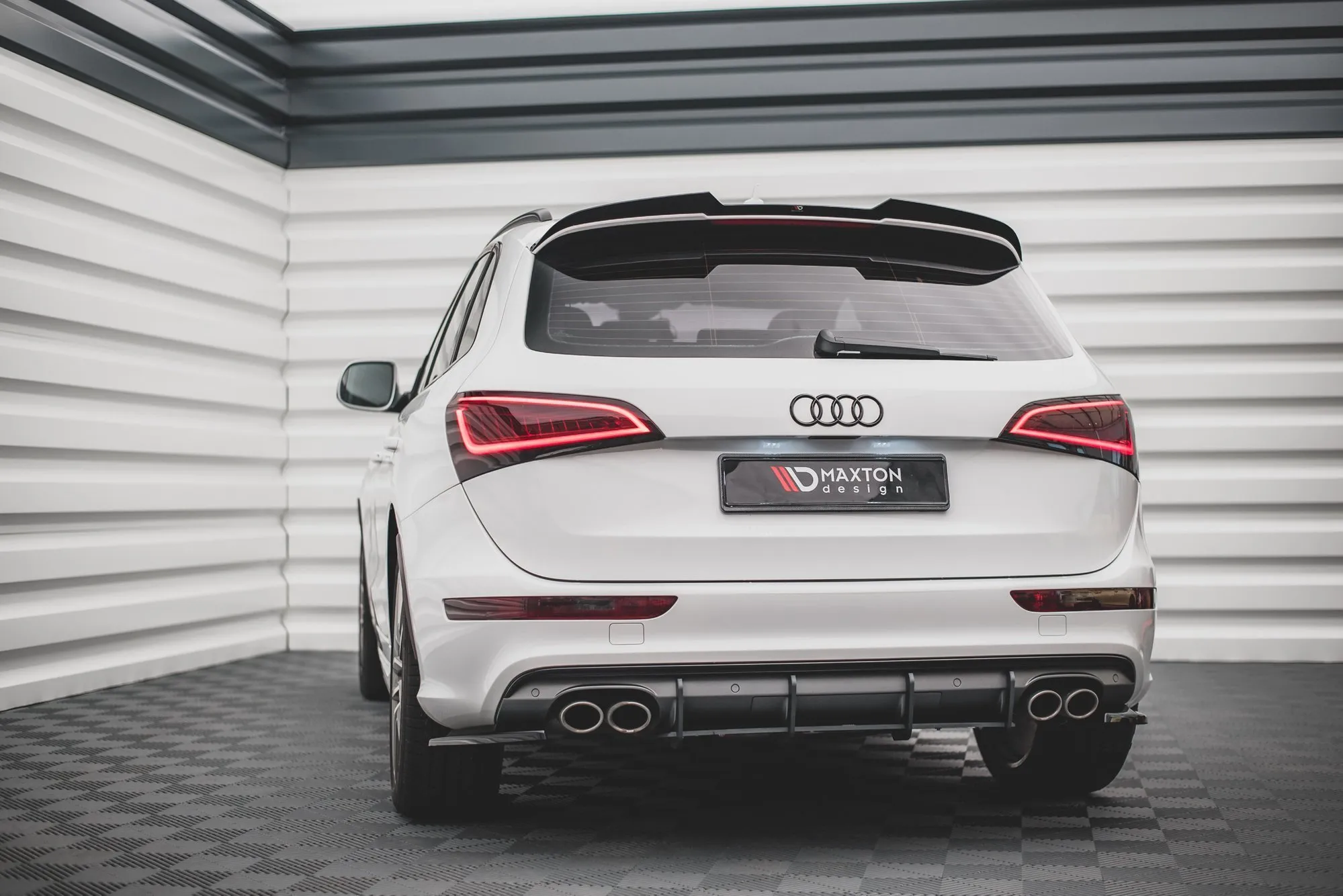 Diffuser Audi SQ5 8R 2012-2017 | Street Pro Black Edition – bilde 4