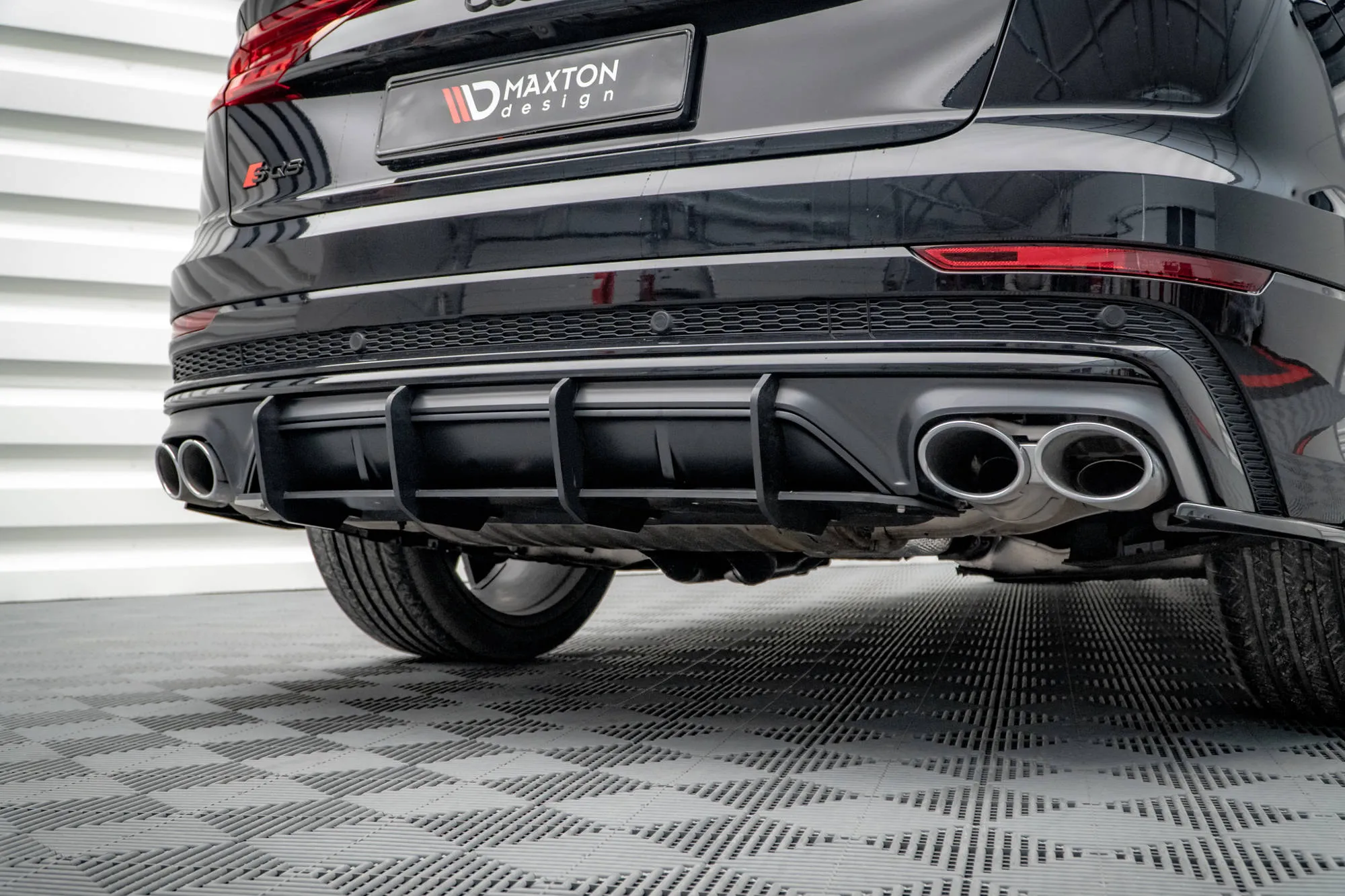 Diffuser Audi SQ8 2019 - > | Street Pro Black Edition – bilde 4