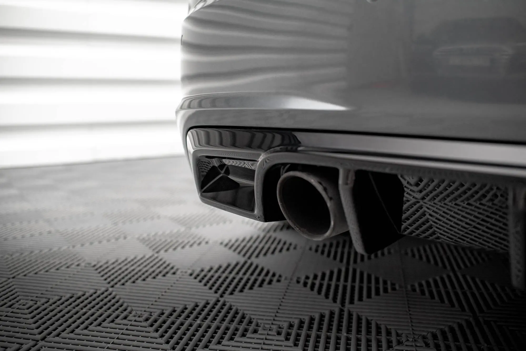Diffuser Audi TT (8S) S-Line 2014 - 2018 | Glossy Black Edition – bilde 2