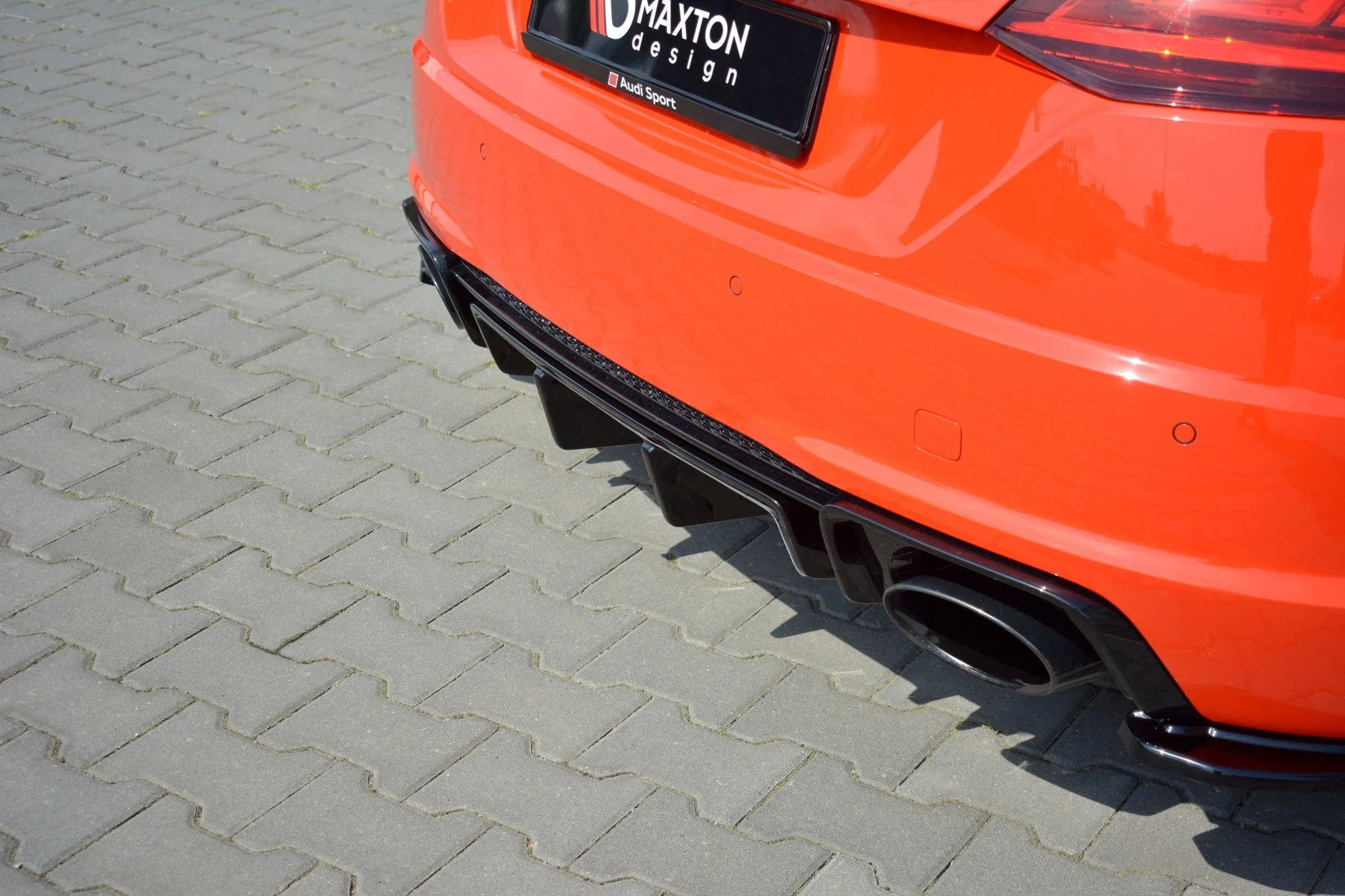 Diffuser Audi TT RS (8S) 2016 -> | Glossy Black Edition – bilde 2