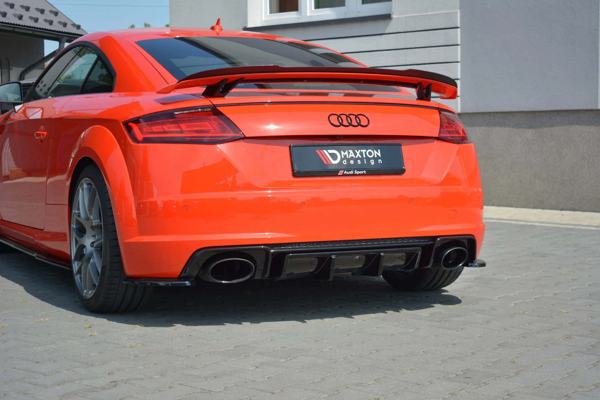Diffuser Audi TT RS (8S) 2016 -> | Glossy Black Edition – bilde 3