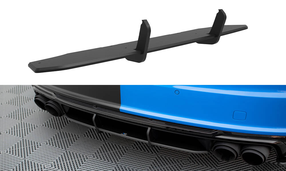 Diffuser Audi TT S (8S) 2014 - 2018 | Street Pro Black Edition – bilde 2