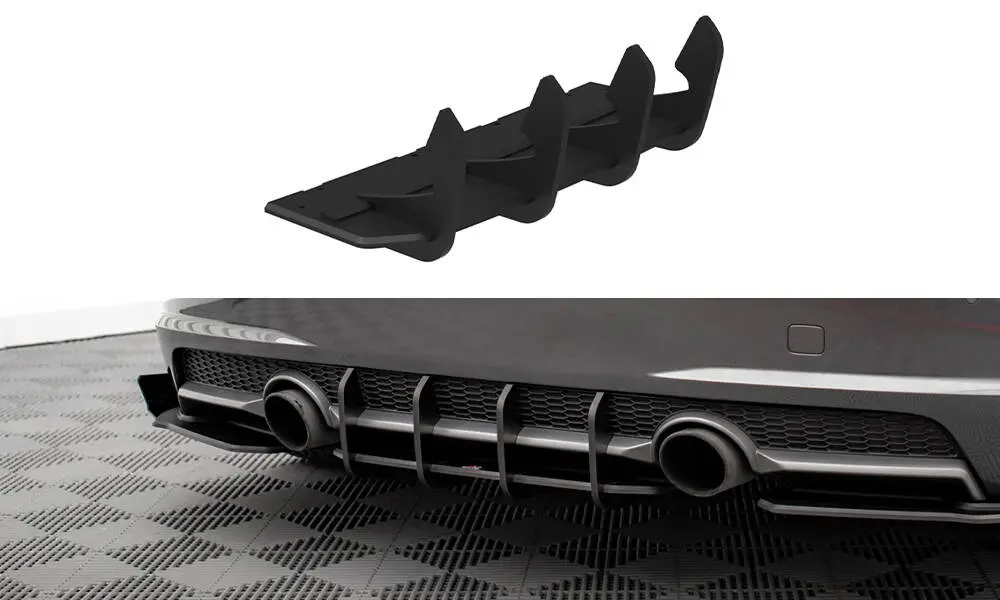 Diffuser Audi TT S-Line (8S) 2014 - 2018 | Street Pro Black Edition – bilde 2
