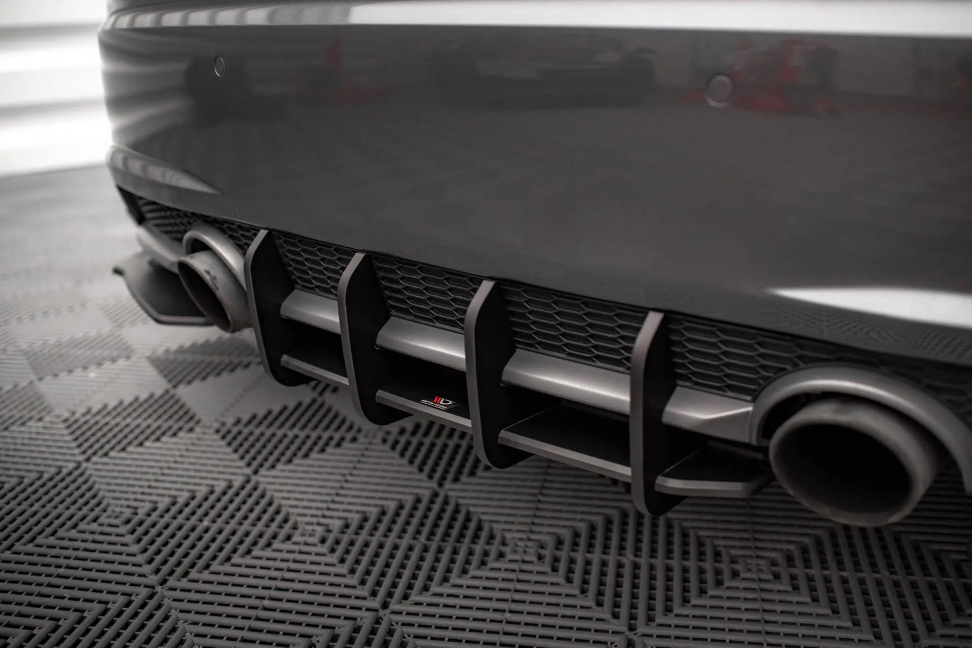 Diffuser Audi TT S-Line (8S) 2014 - 2018 | Street Pro Black Edition – bilde 3