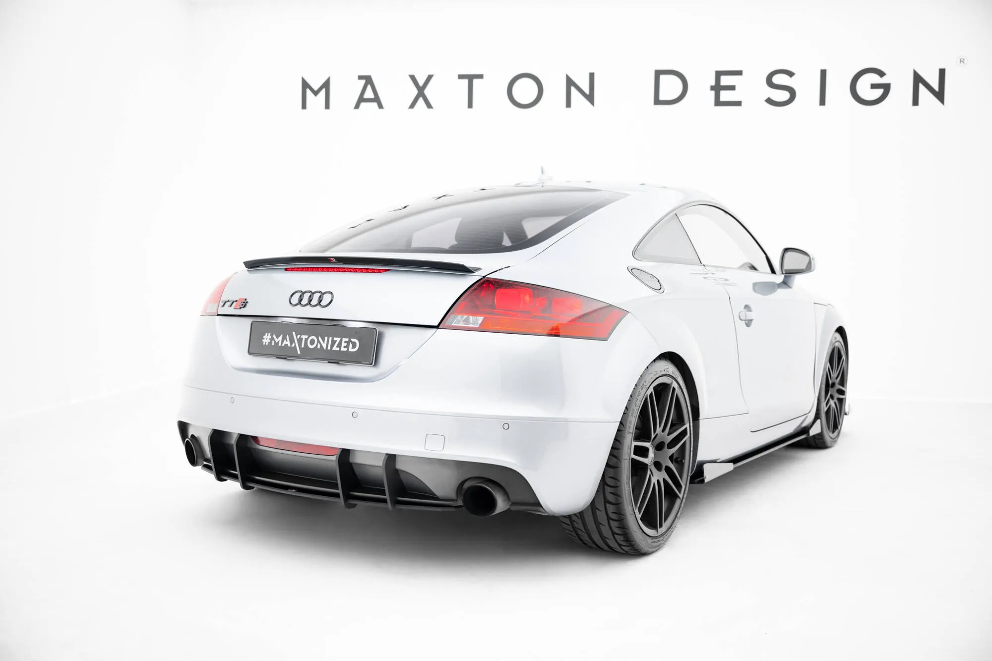 Diffuser Audi TT (S/S-Line) 8J 2006 - 2013 | Street Pro Black Edition