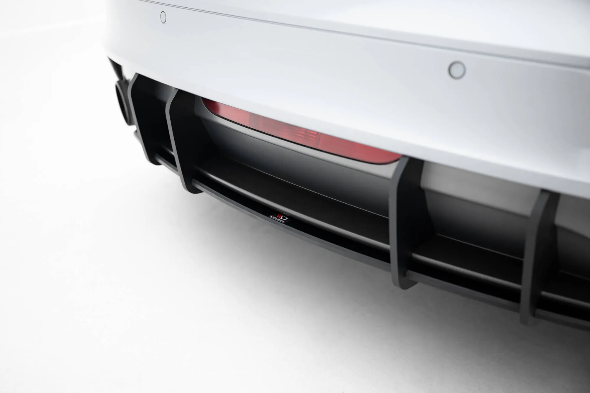 Diffuser Audi TT (S/S-Line) 8J 2006 - 2013 | Street Pro Black Edition – bilde 2