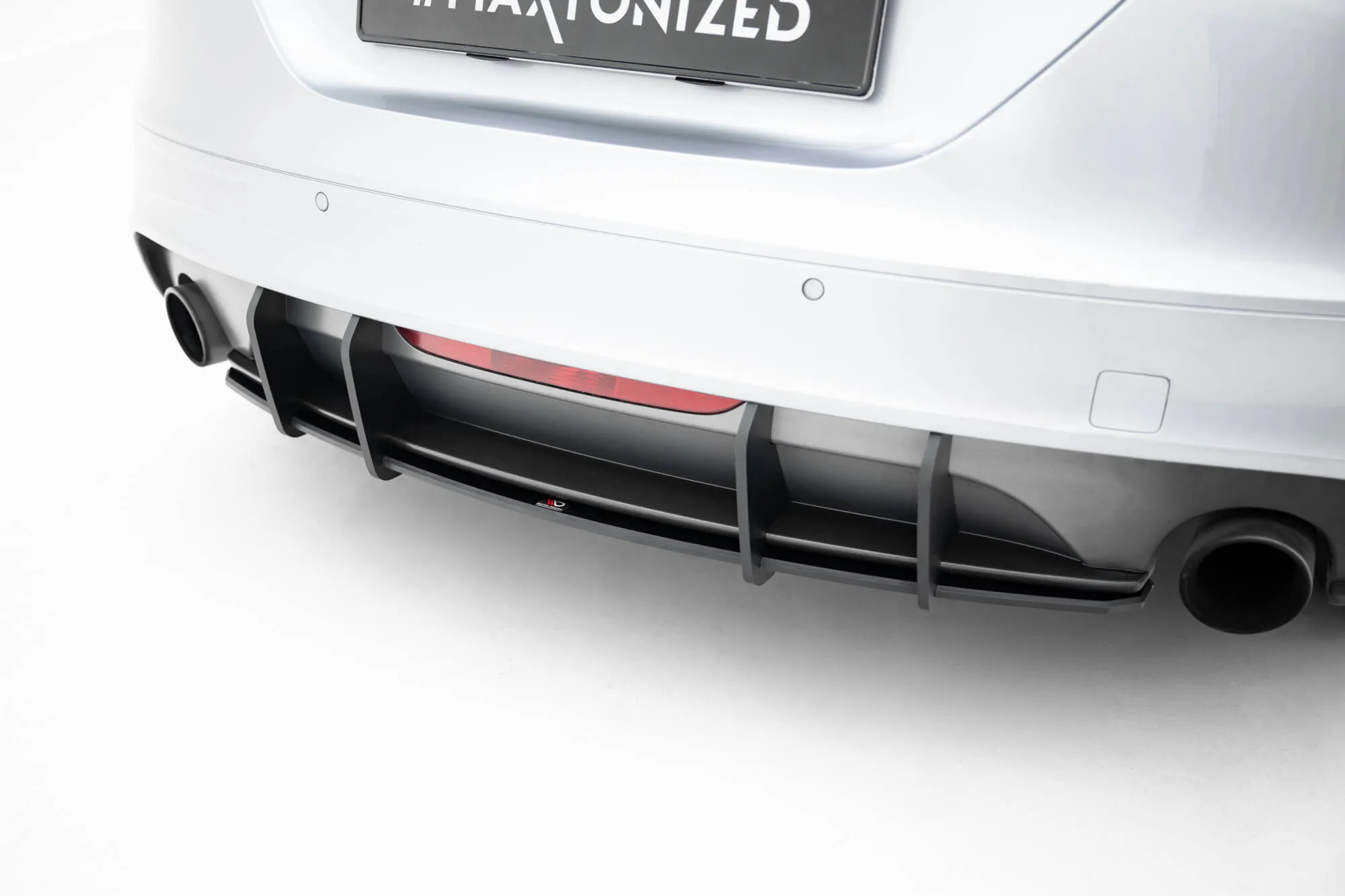 Diffuser Audi TT (S/S-Line) 8J 2006 - 2013 | Street Pro Black Edition – bilde 3