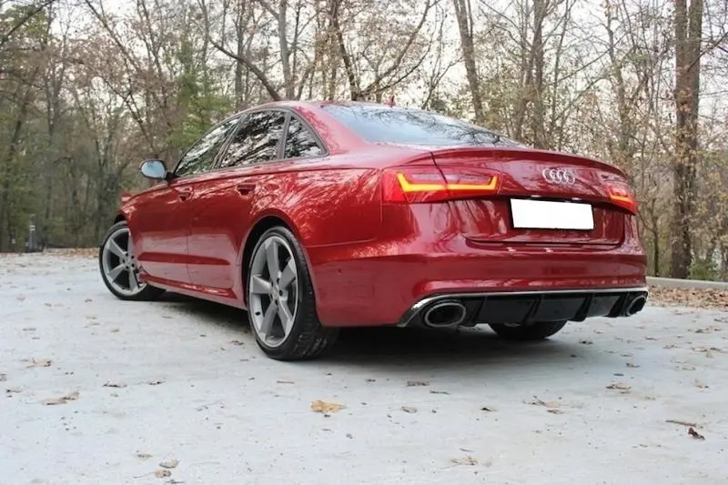 Diffuser Bak A6 C7 S6 / RS6 Style + endestusser Image 10