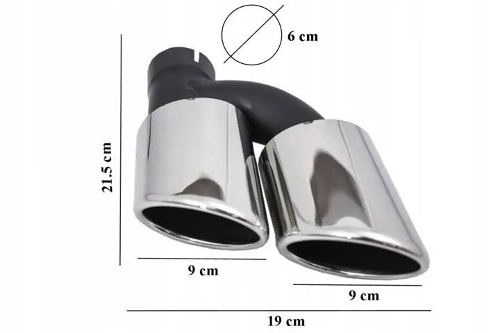 Diffuser Bak A6 C7 S6 / RS6 Style + endestusser – bilde 6