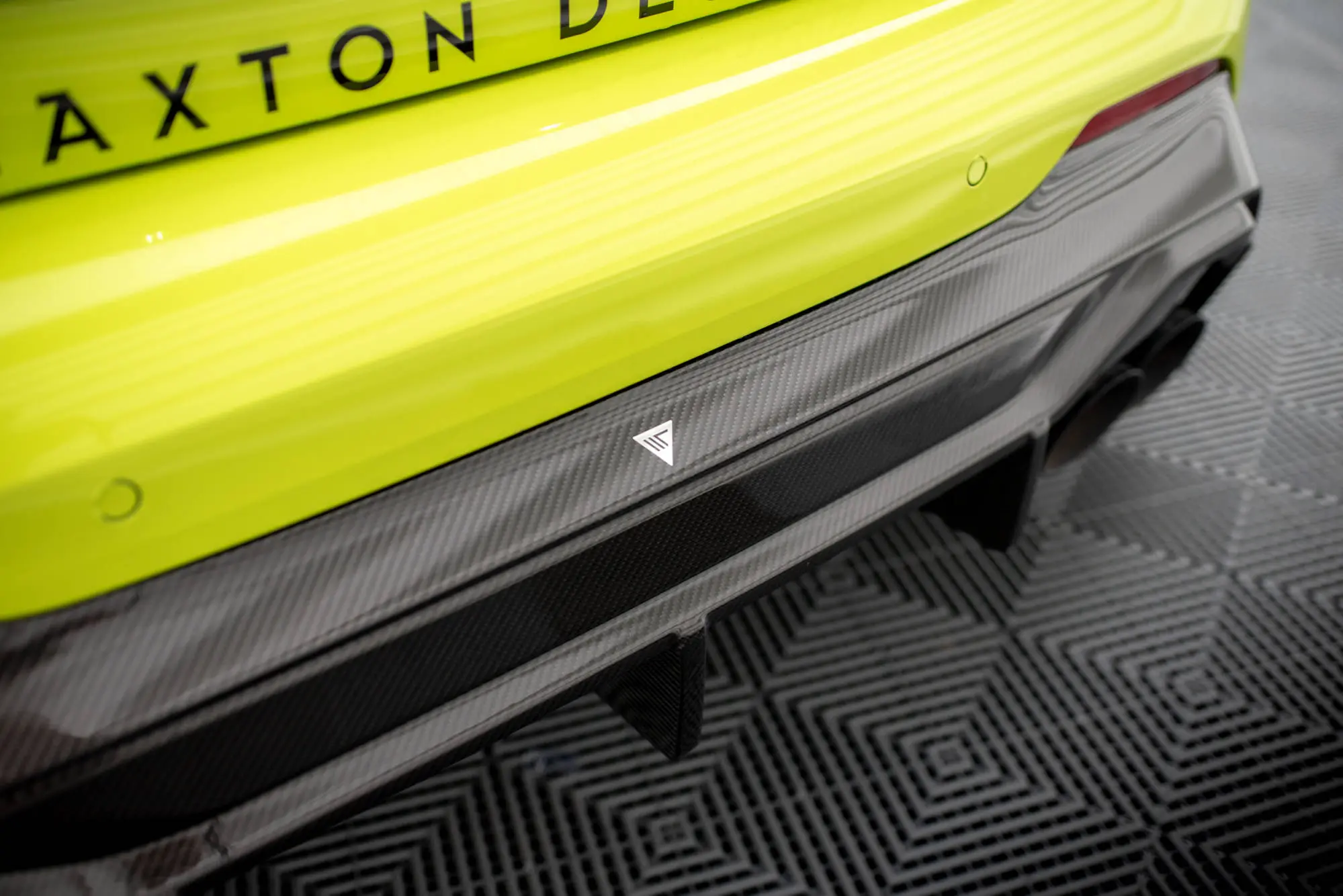 Diffuser BMW 1 (F40) M-Pack / BMW 1 (F40) M135i 2019 - 2024 | V.1 Edition Real Carbon Fiber – bilde 2