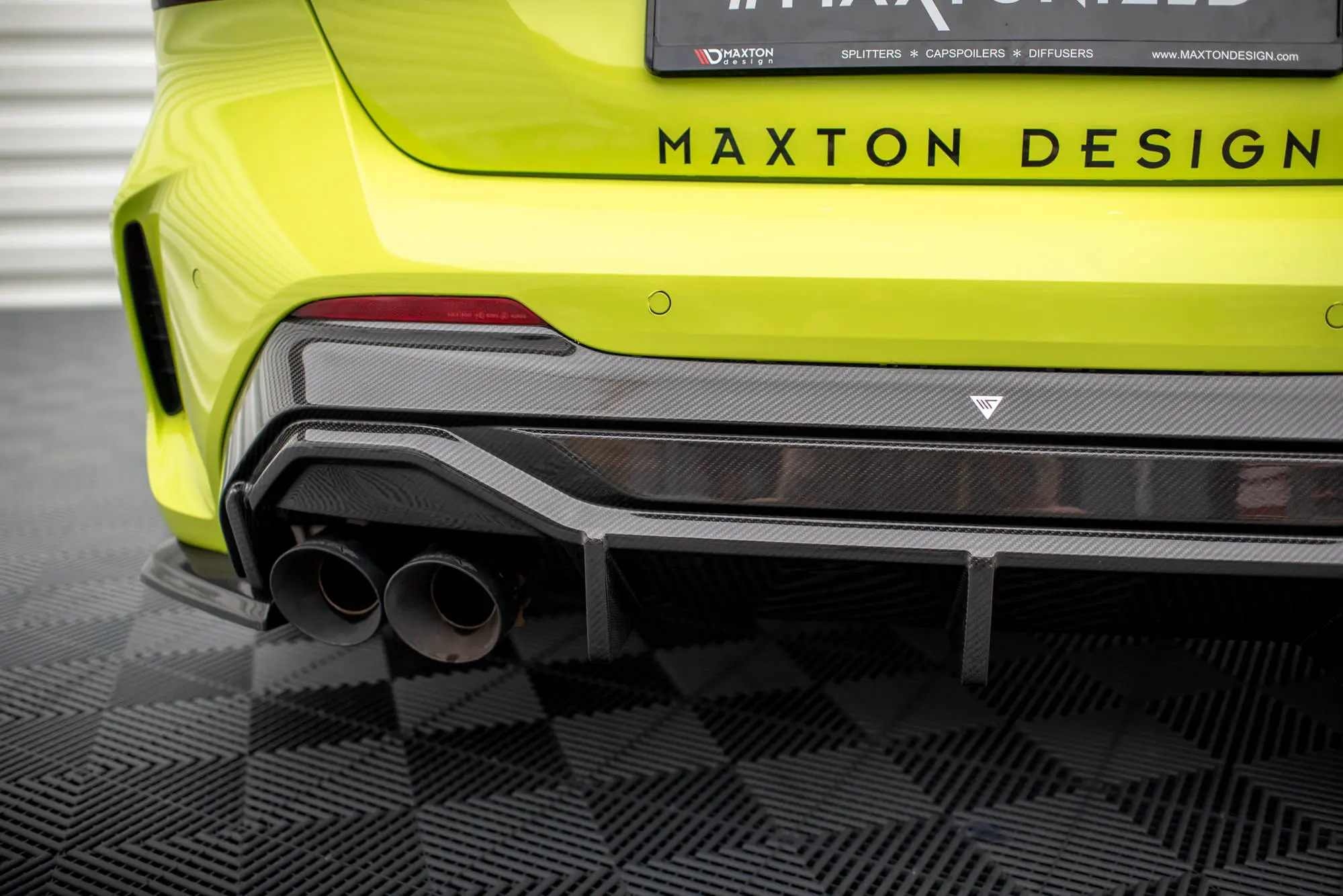 Diffuser BMW 1 (F40) M-Pack / BMW 1 (F40) M135i 2019 - 2024 | V.1 Edition Real Carbon Fiber – bilde 5