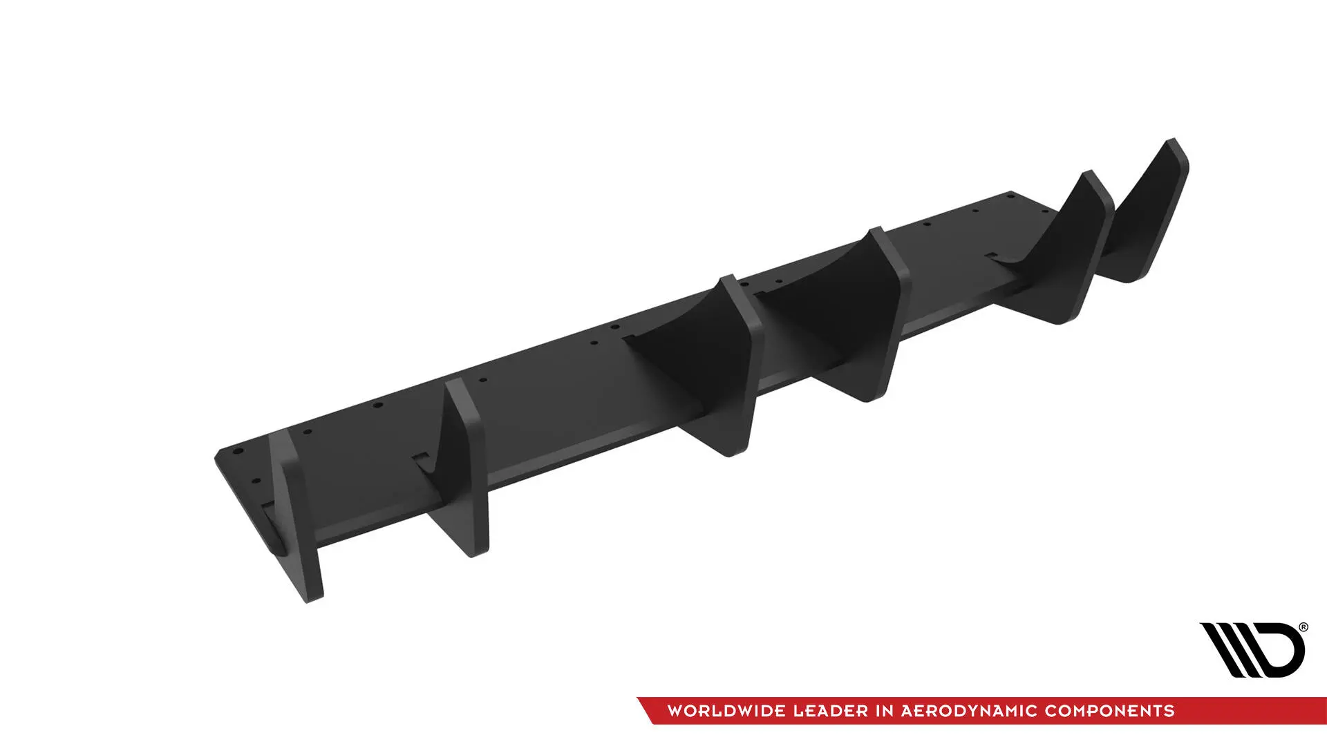Diffuser BMW 1 (F40) M-Pack / BMW M135i (F40) 2019 - 2024 | V.4 Street Pro Black Edition – bilde 6
