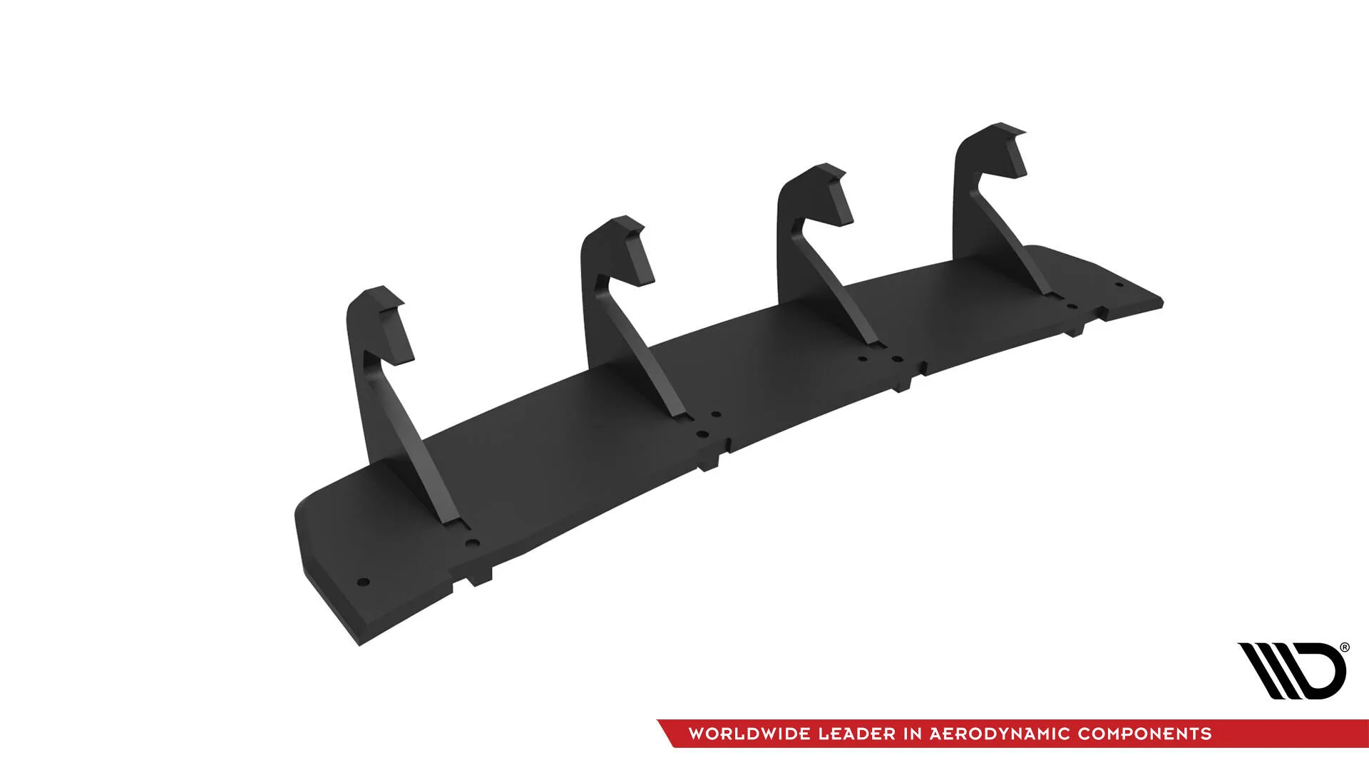 Diffuser BMW 1 M Coupe (E82) 2007 - 2013 | Street Pro Black Edition – bilde 4