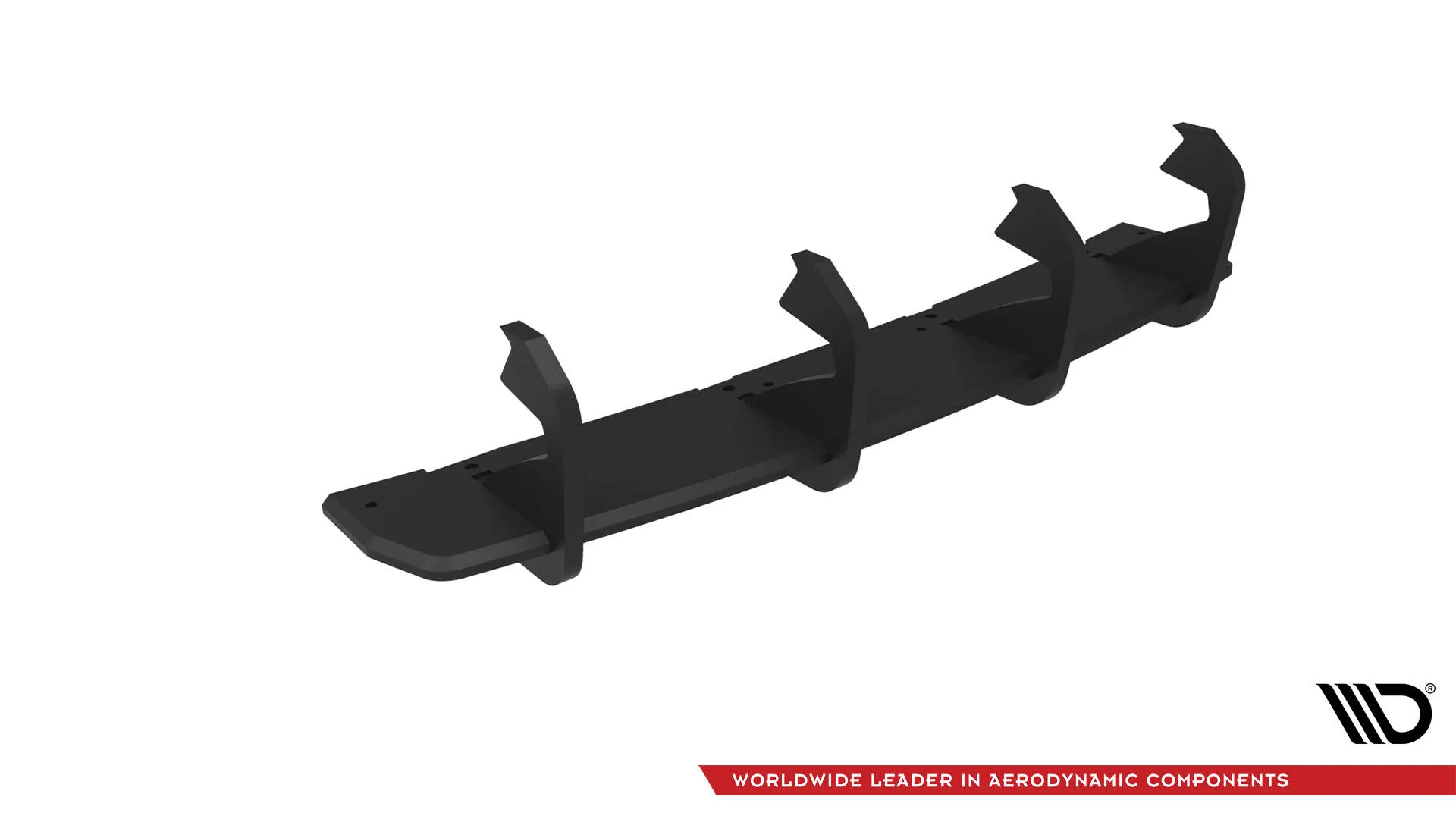 Diffuser BMW 1 M Coupe (E82) 2007 - 2013 | Street Pro Black Edition – bilde 5