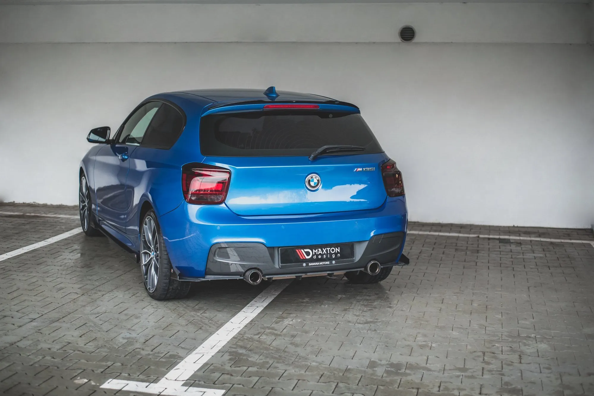Diffuser BMW 1 M135i (F20 / F21) 2011-2015 | Street Pro Black Edition