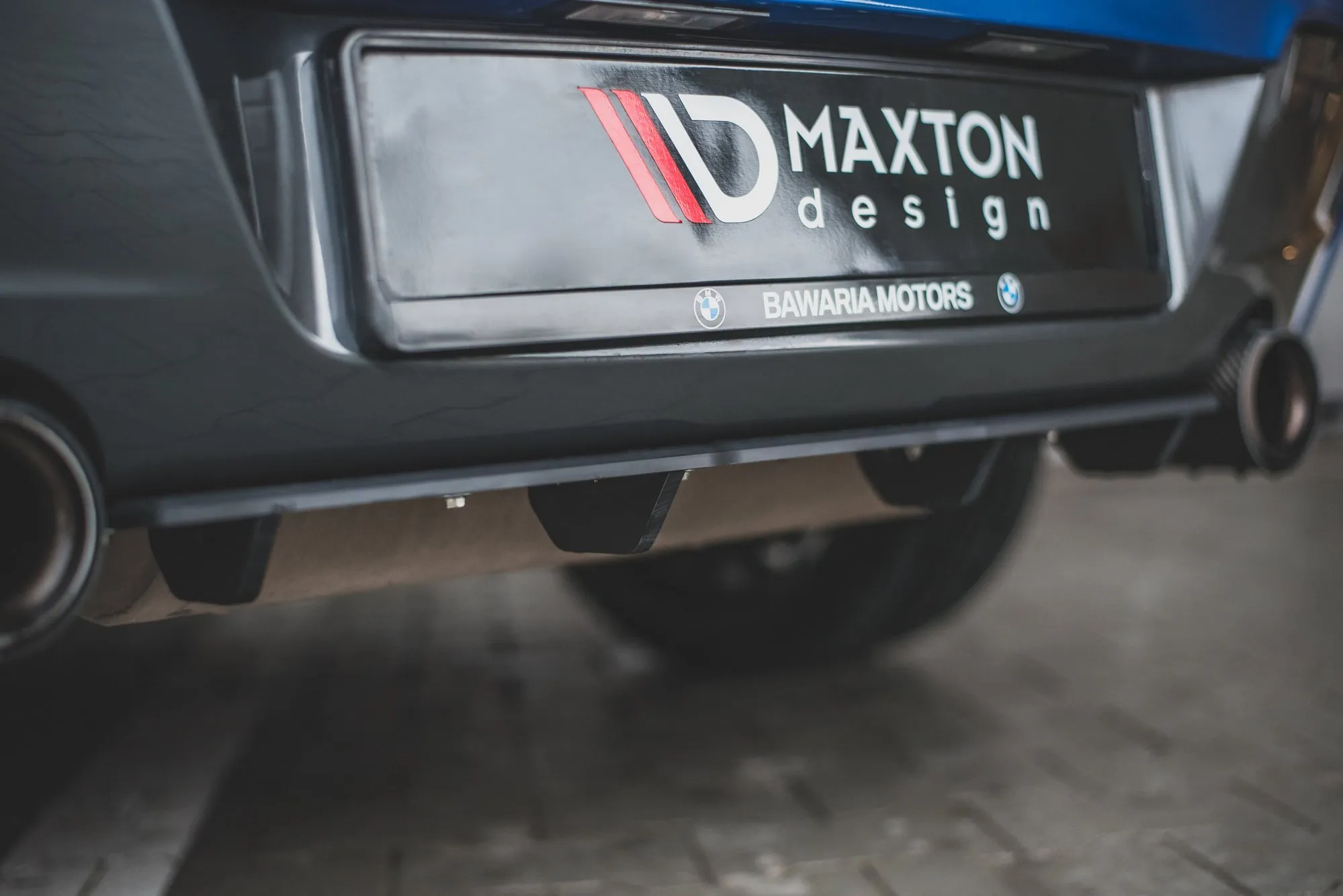 Diffuser BMW 1 M135i (F20 / F21) 2011-2015 | Street Pro Black Edition – bilde 2