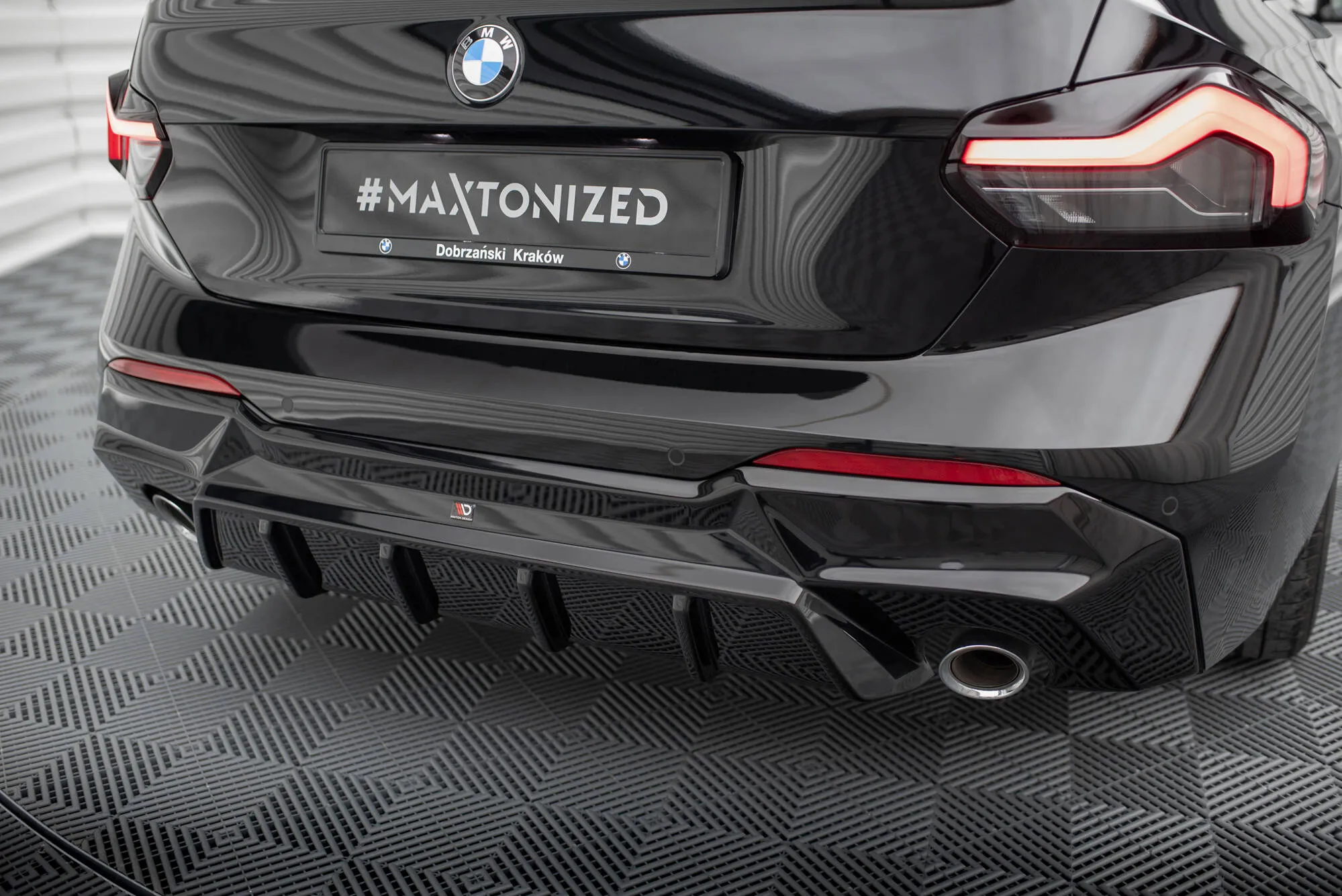 Diffuser BMW 2 Coupe (G42) 2021 - > | Glossy Black Edition – bilde 3