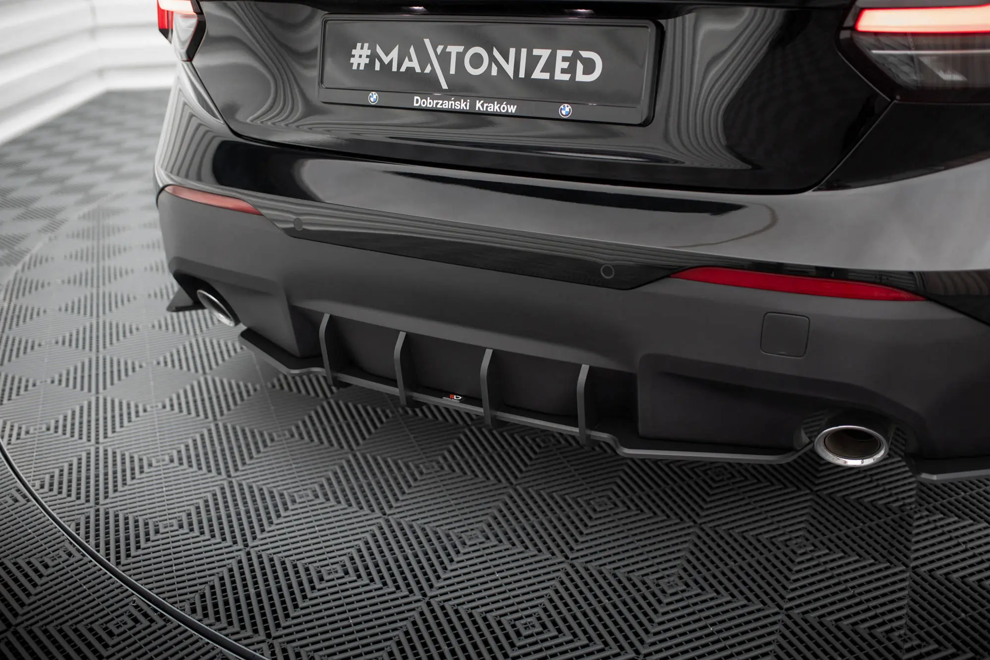 Diffuser BMW 2 Coupe (G42) 2021 - > | Street Pro Black Edition