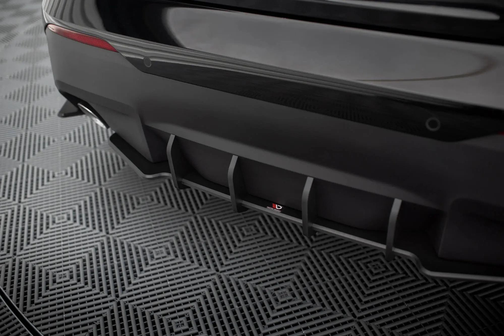 Diffuser BMW 2 Coupe (G42) 2021 - > | Street Pro Black Edition – bilde 2