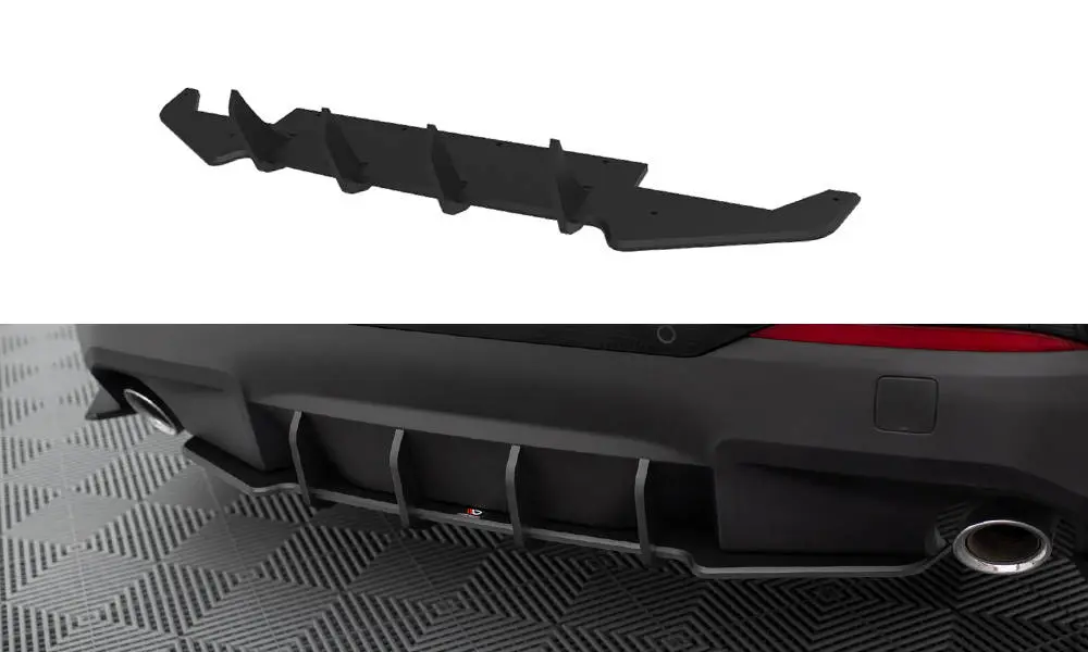 Diffuser BMW 2 Coupe (G42) 2021 - > | Street Pro Black Edition – bilde 3
