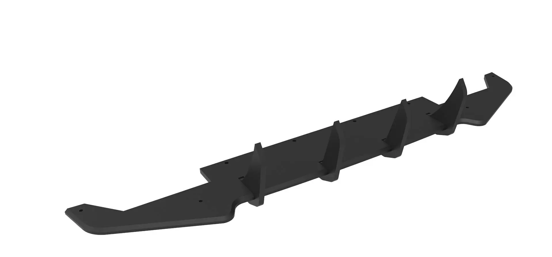 Diffuser BMW 2 Coupe (G42) 2021 - > | Street Pro Black Edition – bilde 5