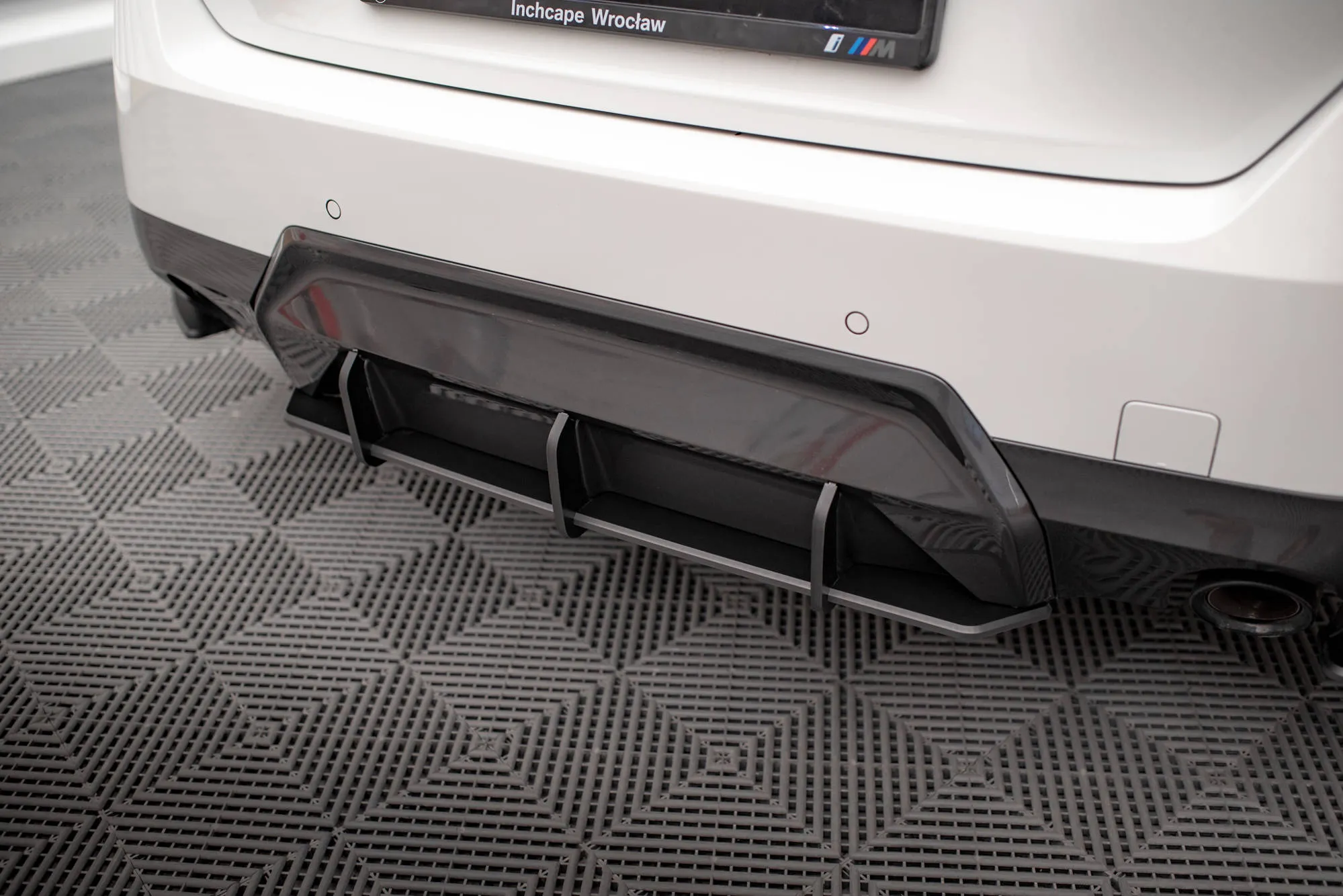 Diffuser BMW 2 Coupe (G42) M-Pack 2021 -> | Street Pro Black Edition
