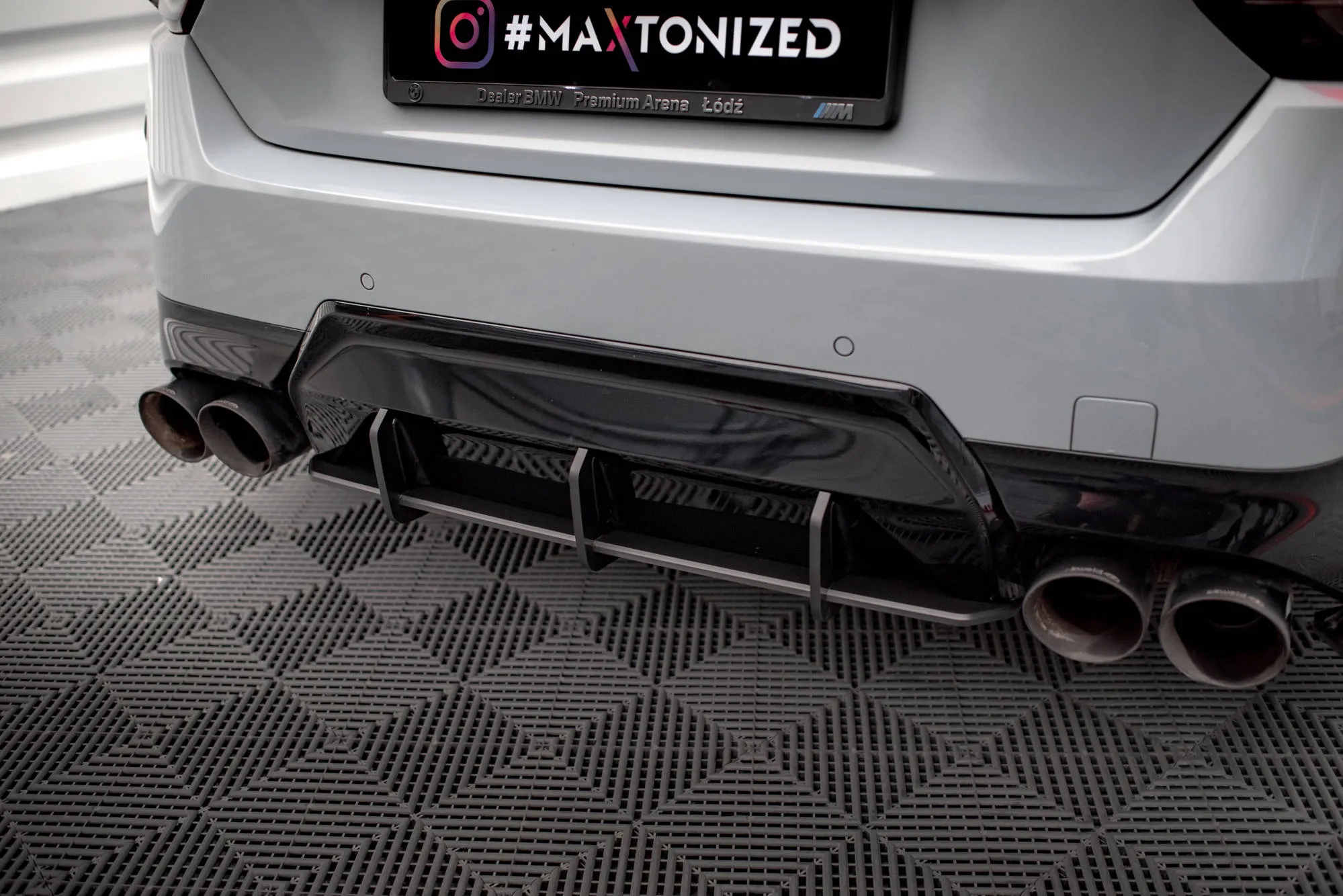 Diffuser BMW 2 G42 (M240) 2021-2026 | Street Pro Black Edition – bilde 2