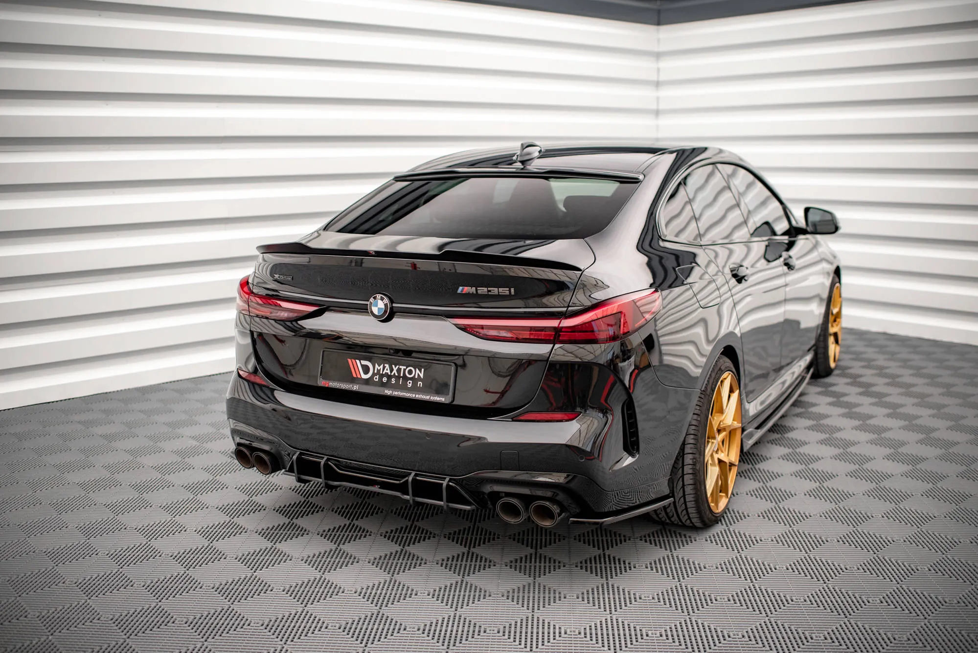 Diffuser BMW 2 M235i Gran Coupe F44 2019 - 2024 | Street Pro Black Edition