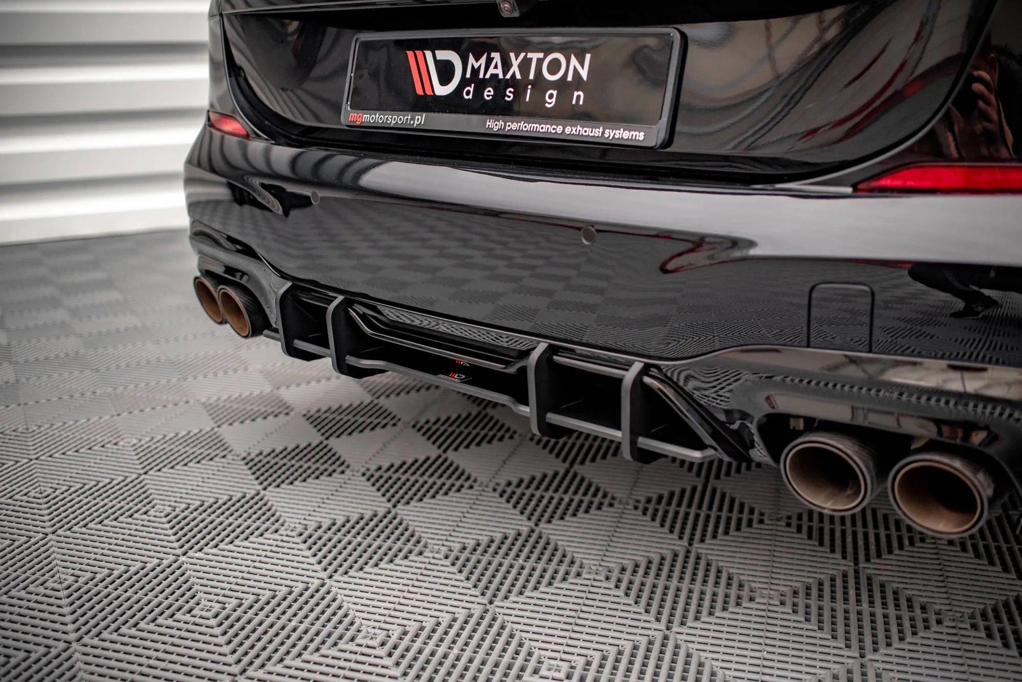 Diffuser BMW 2 M235i Gran Coupe F44 2019 - 2024 | Street Pro Black Edition – bilde 3