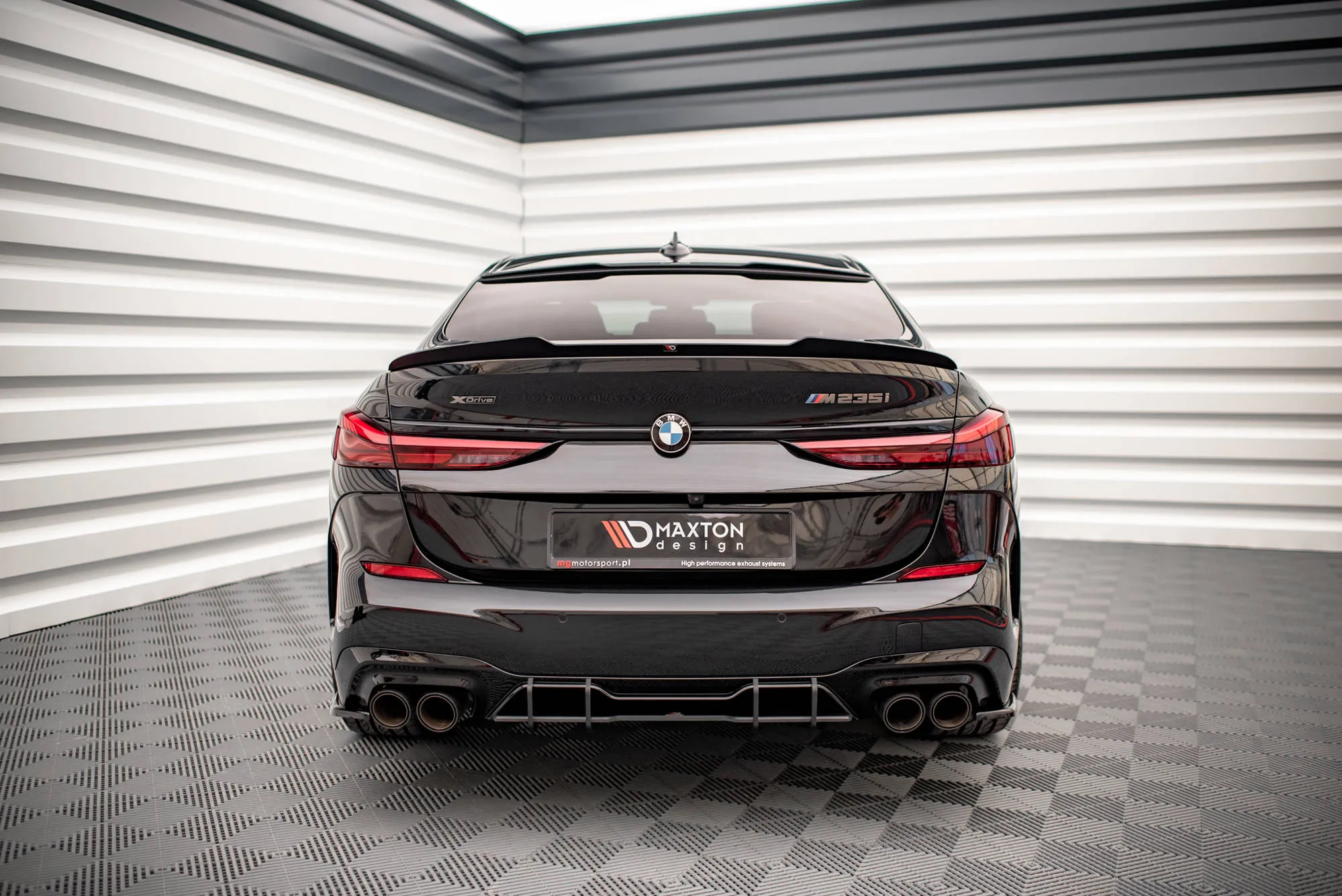 Diffuser BMW 2 M235i Gran Coupe F44 2019 - 2024 | Street Pro Black Edition – bilde 4