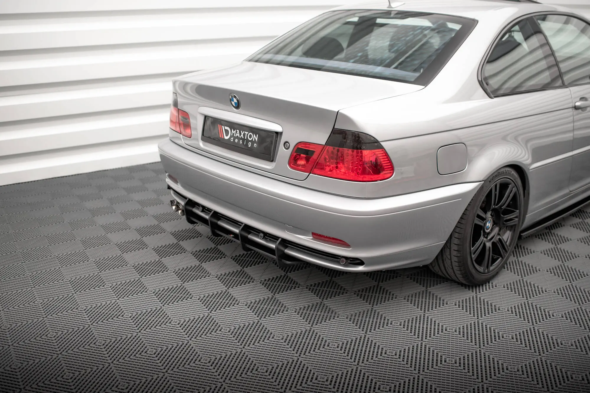 Diffuser BMW 3 (E46) Coupe/Cabrio 1999 - 2005 | Street Pro Black Edition – bilde 2