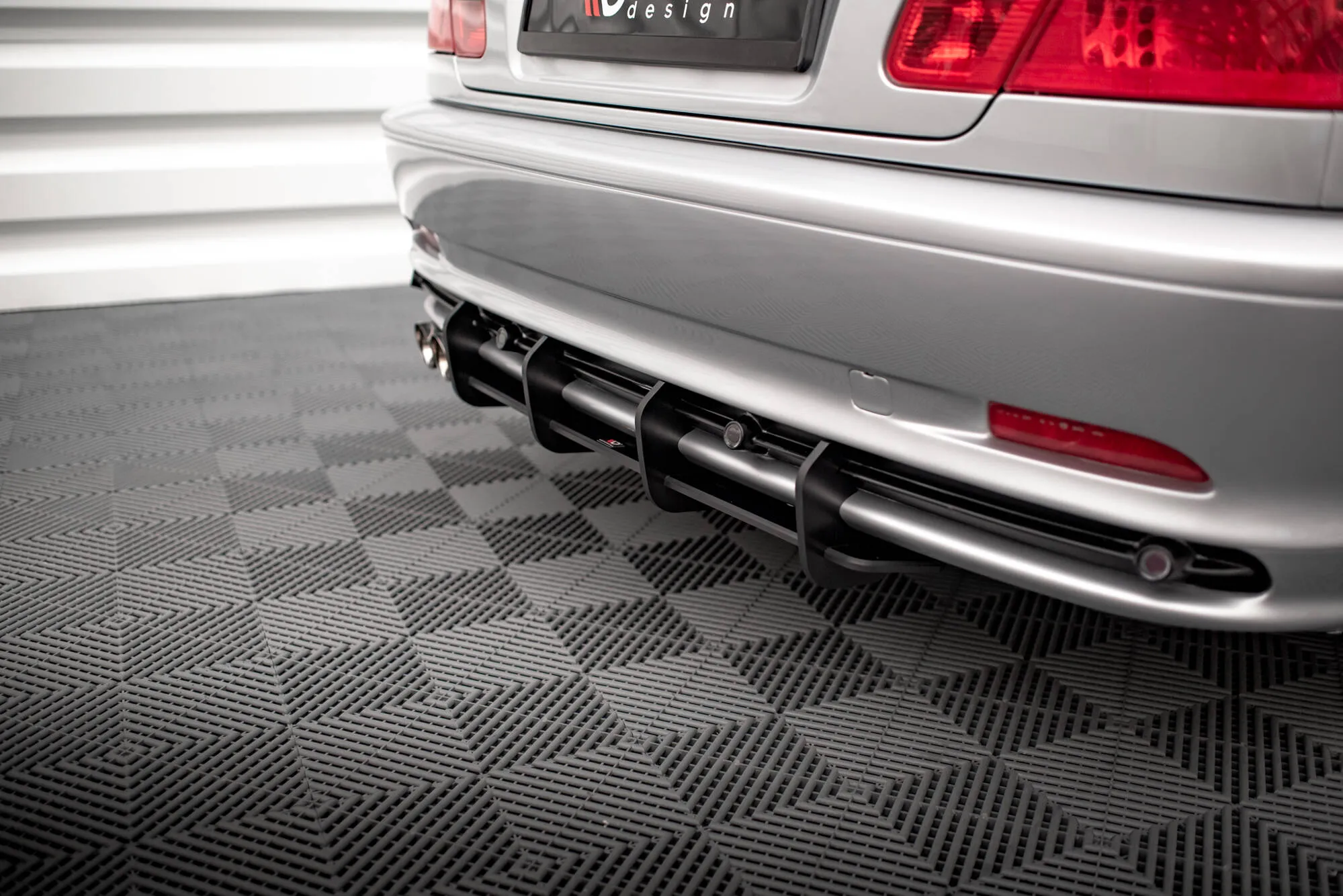 Diffuser BMW 3 (E46) Coupe/Cabrio 1999 - 2005 | Street Pro Black Edition – bilde 3