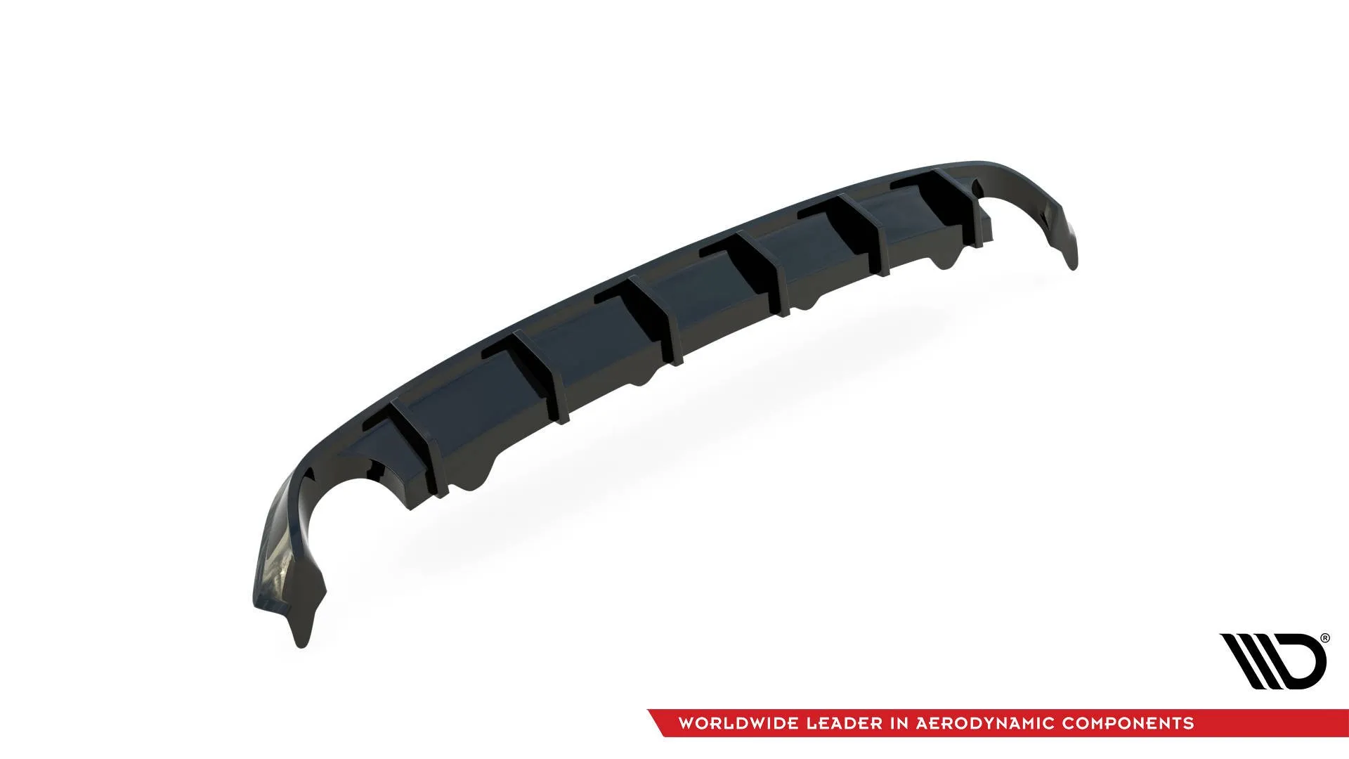 Diffuser BMW 3 (G20) / BMW 3 (G20) M-Pack 2018-2022 | Glossy Black Edition – bilde 4