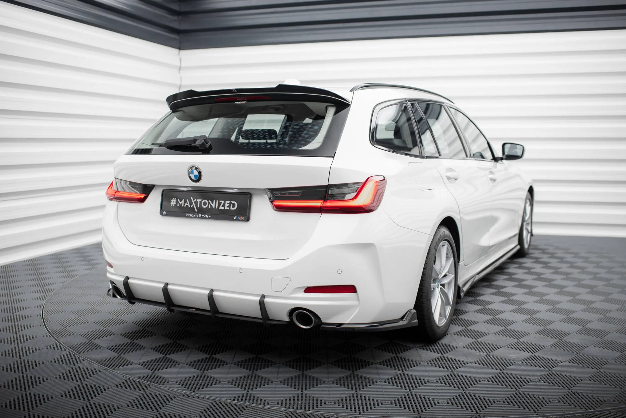 Diffuser BMW 3 (G20/G21) LCI 2022-> | Street Pro Black Edition
