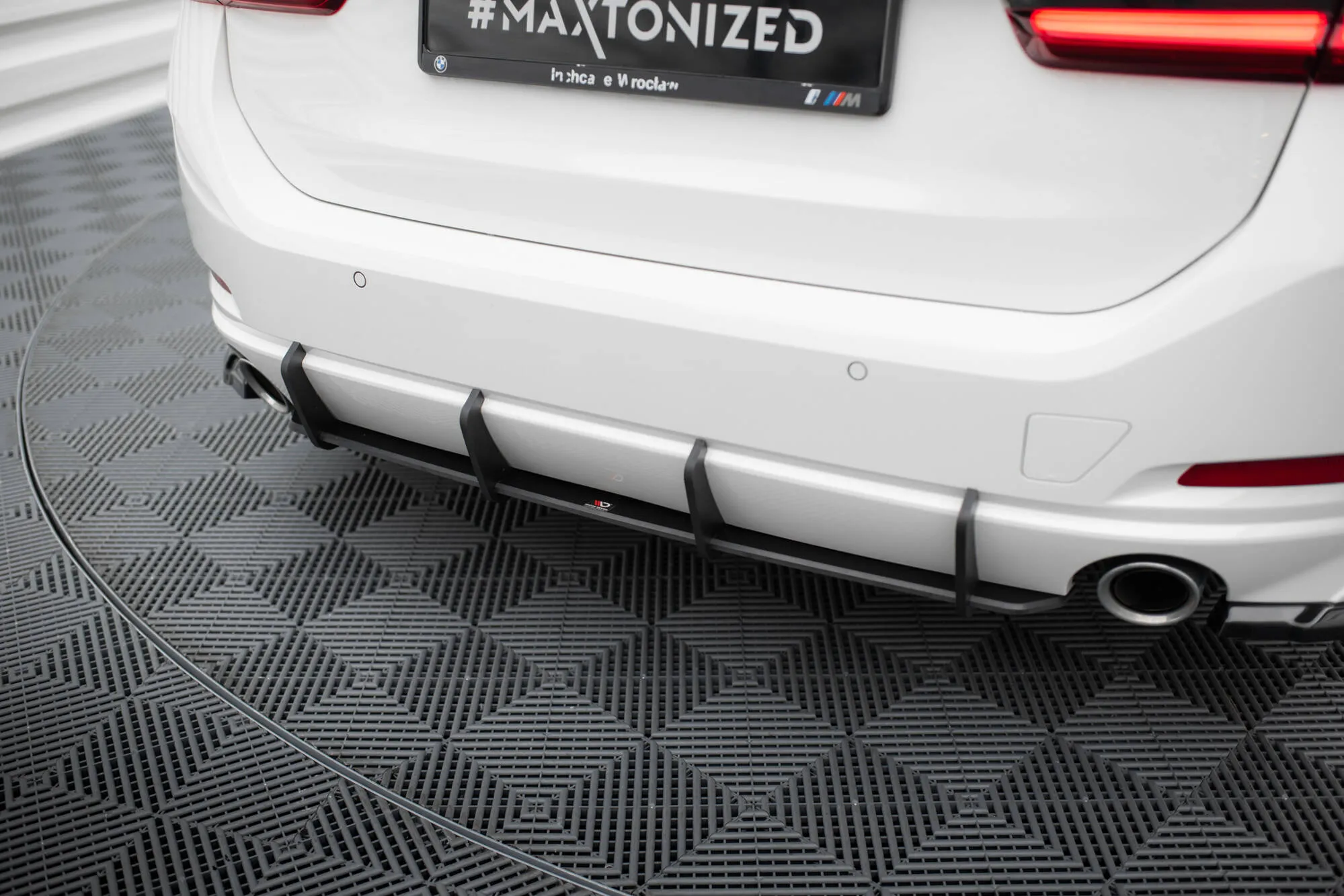 Diffuser BMW 3 (G20/G21) LCI 2022-> | Street Pro Black Edition – bilde 2