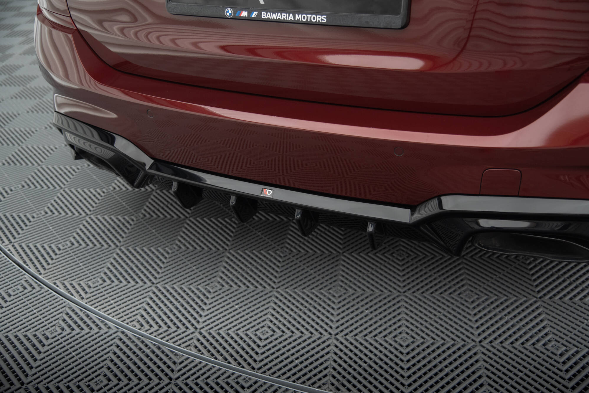 Diffuser BMW 3 (G20 / G21) M-Pakke 2018 - 2022 | Glossy Black Edition