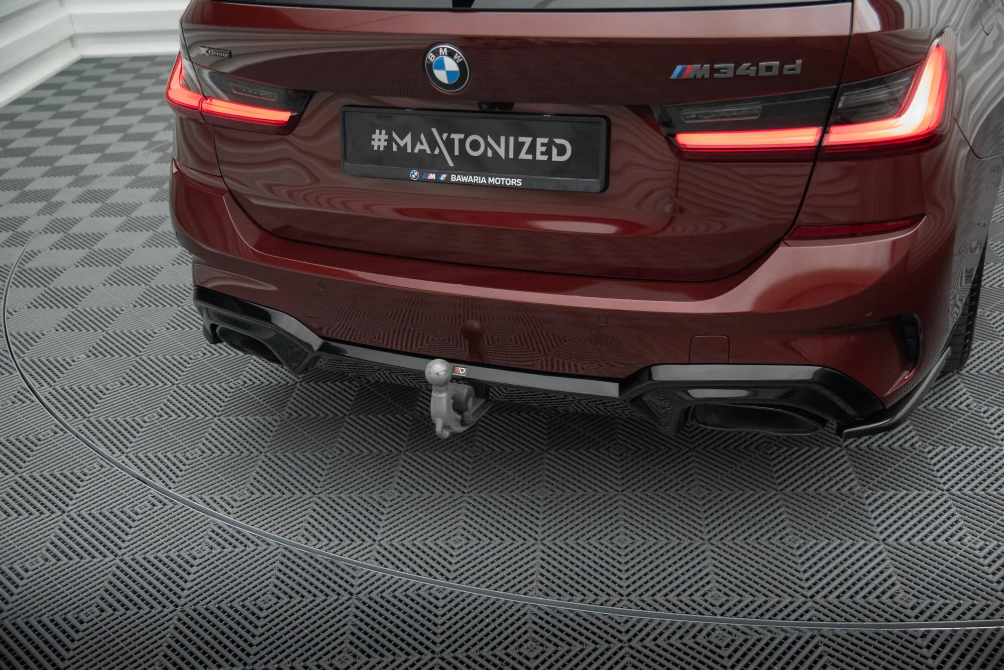 Diffuser BMW 3 (G20 / G21) M-Pakke 2018 - 2022 | Glossy Black Edition – bilde 5