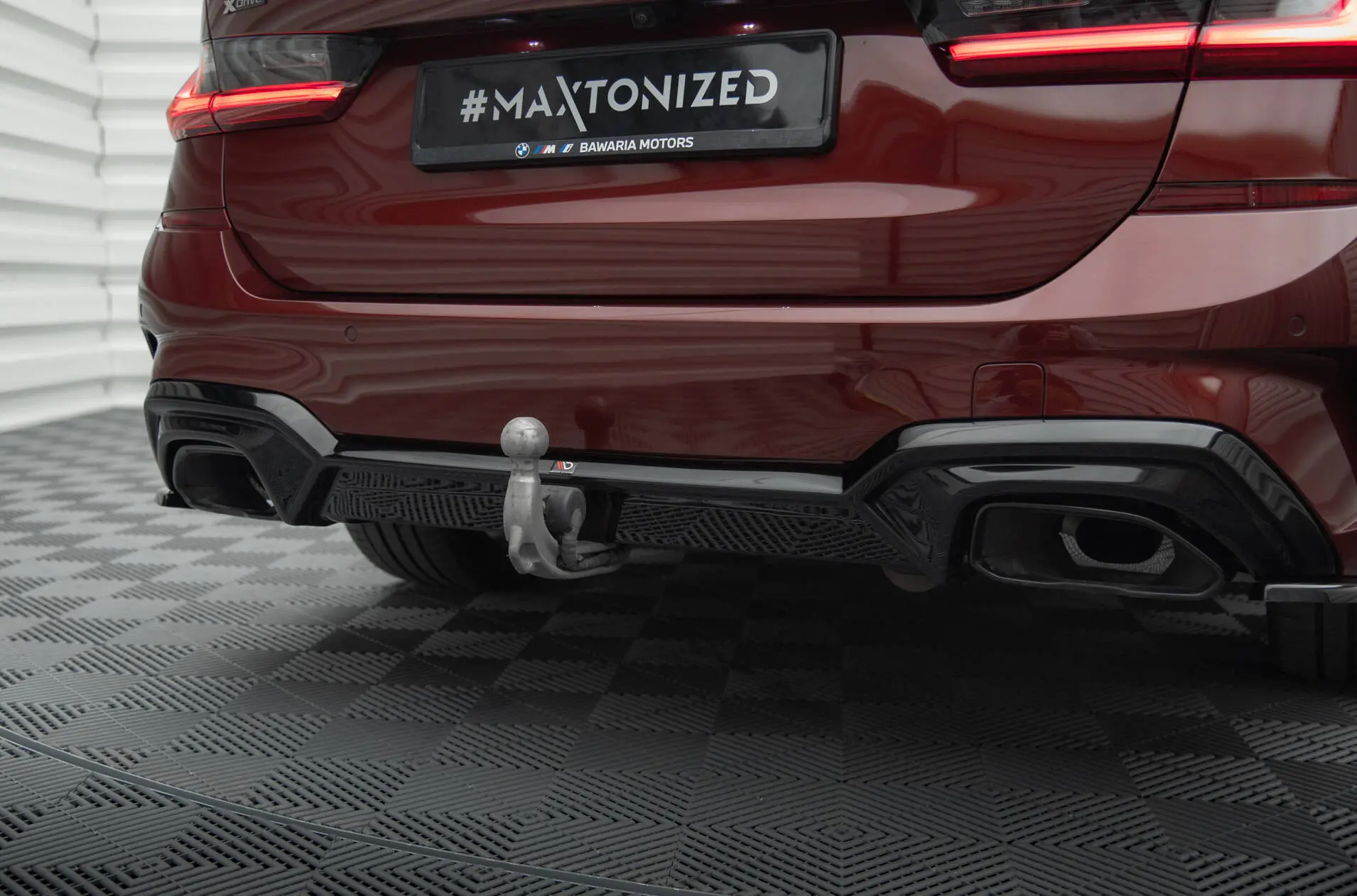 Diffuser BMW 3 ( G20 / G21) M-Pakke 2018 - 2022 | Glossy Black Edition – bilde 8
