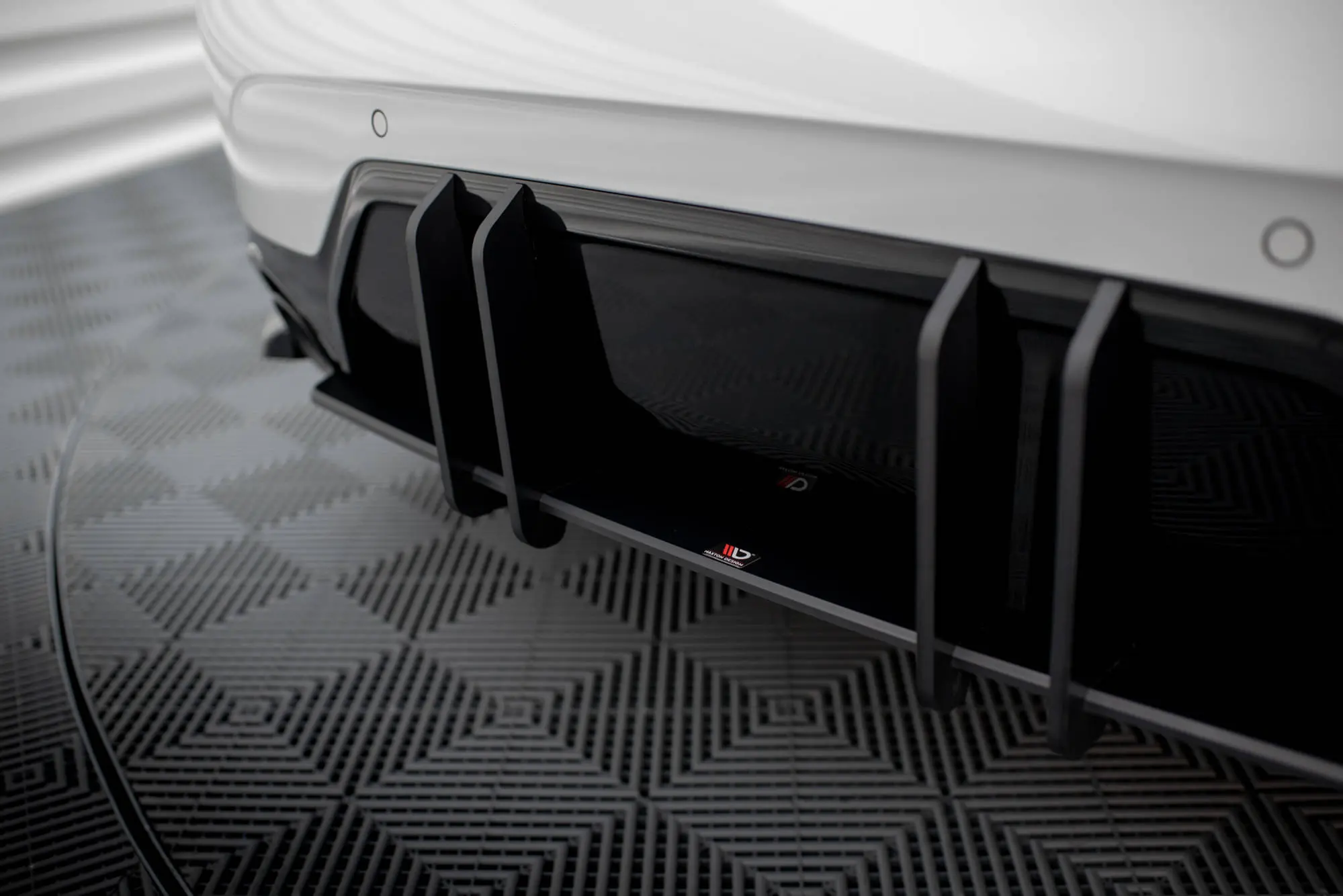Diffuser BMW 3 (G20 / G21) M-Pakke Facelift 2022-> | Street Pro Black Edition – bilde 3