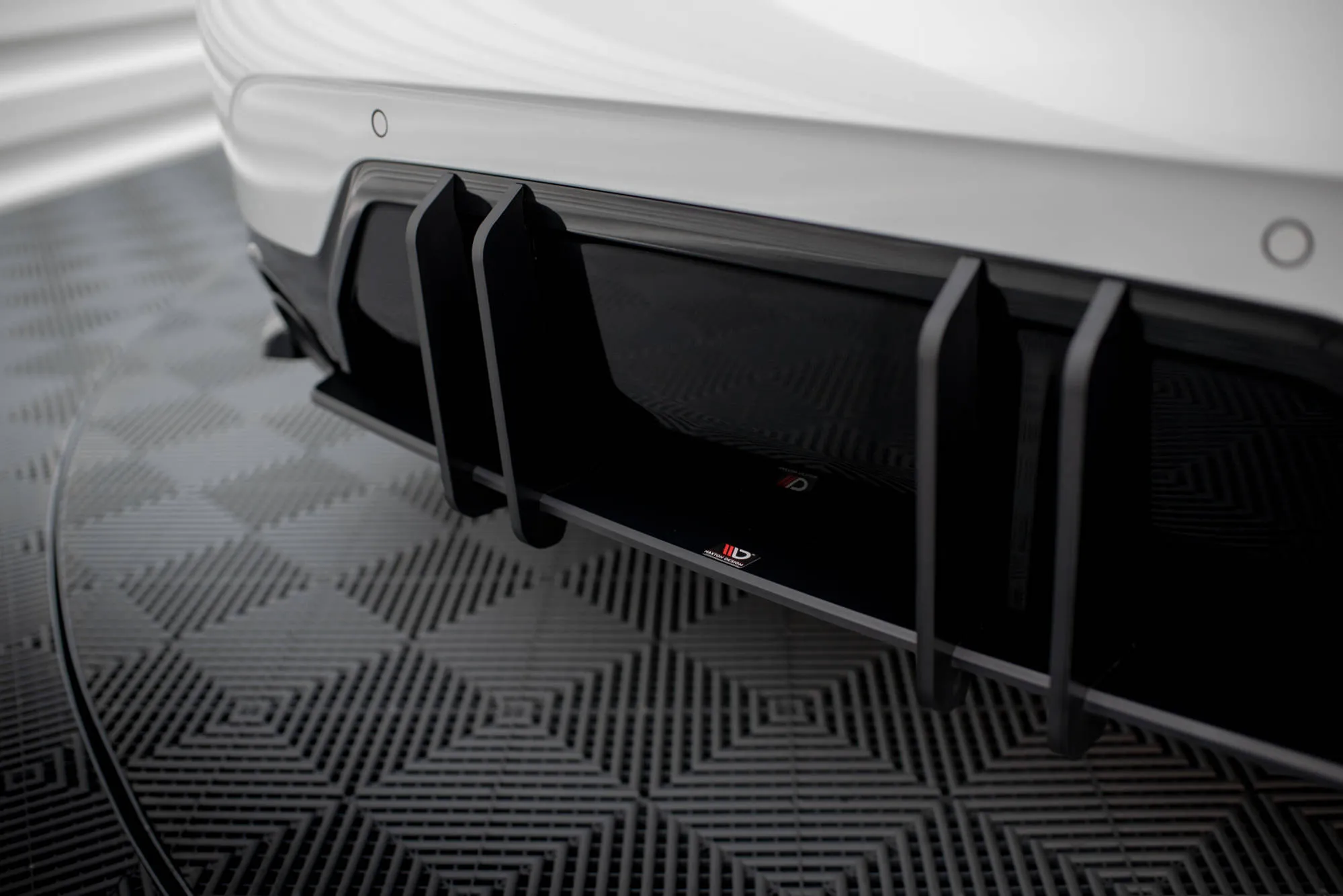Diffuser BMW 3 (G20 / G21) M-Pakke Facelift 2022-> | Street Pro Black Edition – bilde 3